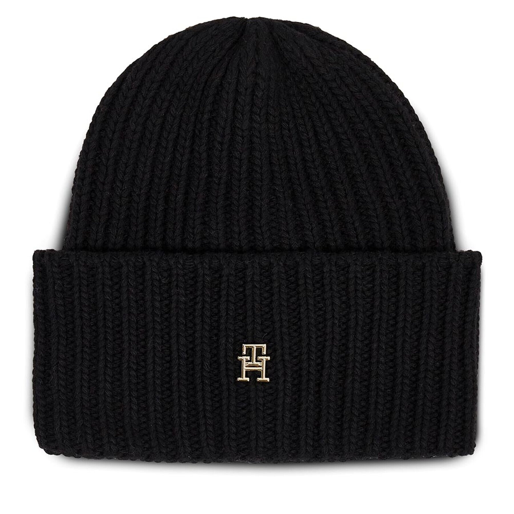 Tommy Hilfiger Čepice Limitless Chic Beanie AW0AW15299 Černá - Pepit.cz