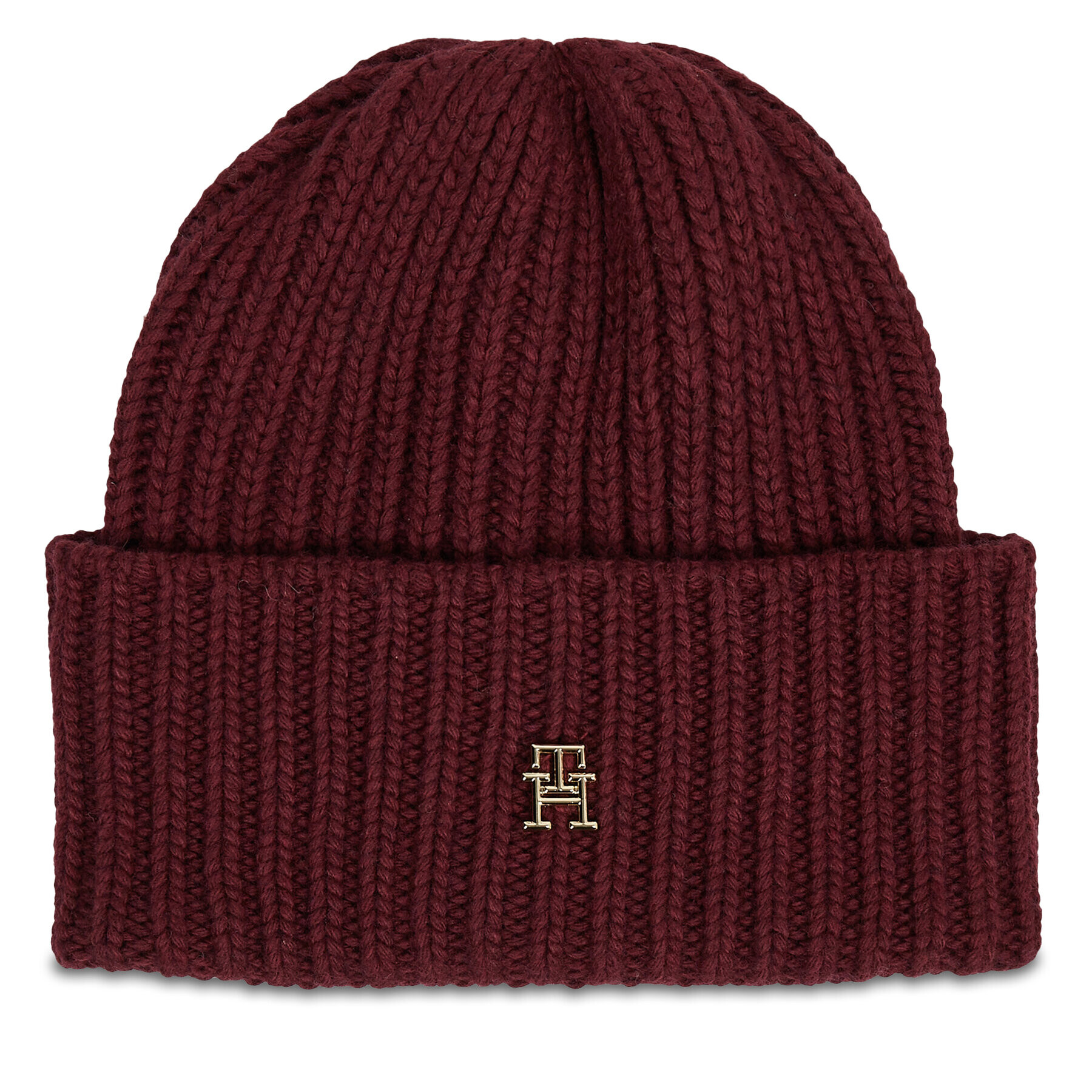 Tommy Hilfiger Čepice Limitless Chic Beanie AW0AW15299 Červená - Pepit.cz