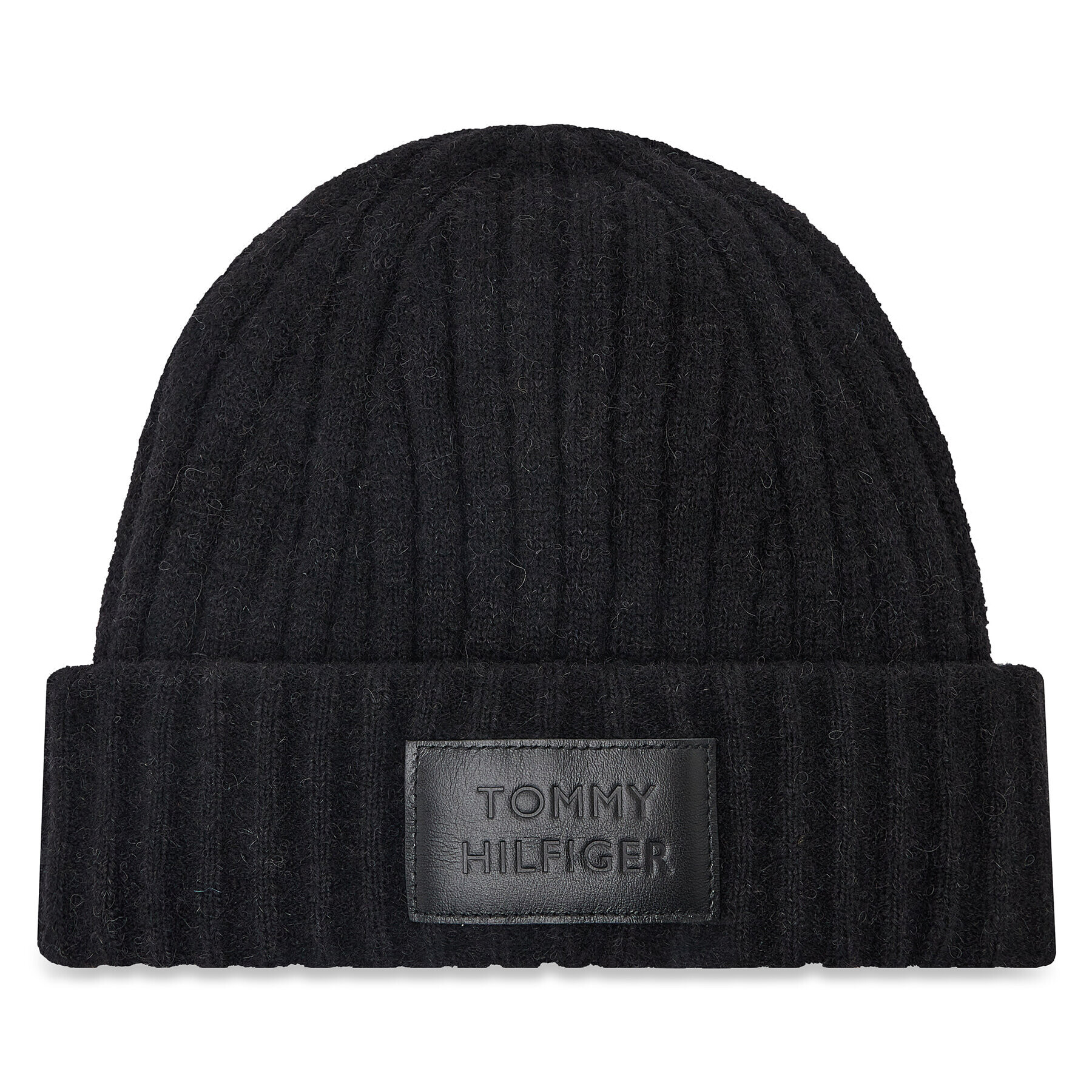 Tommy Hilfiger Čepice Modern Beanie AW0AW13767 Černá - Pepit.cz