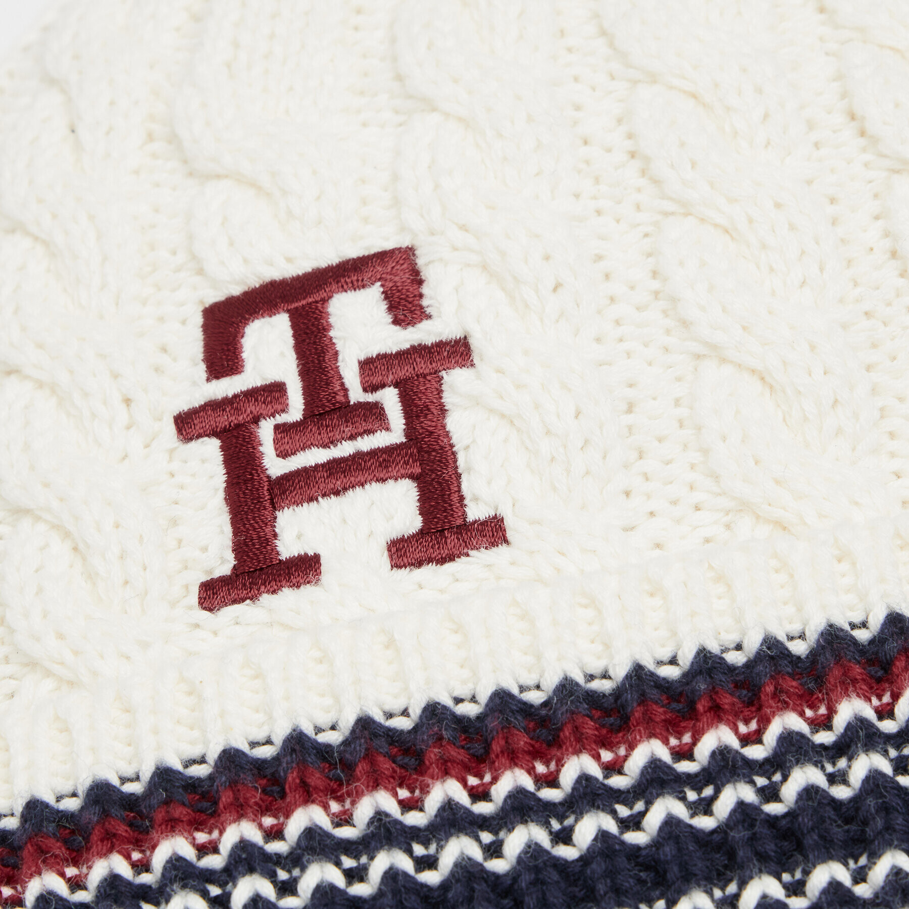 Tommy Hilfiger Čepice Monogram AU0AU01524 Béžová - Pepit.cz