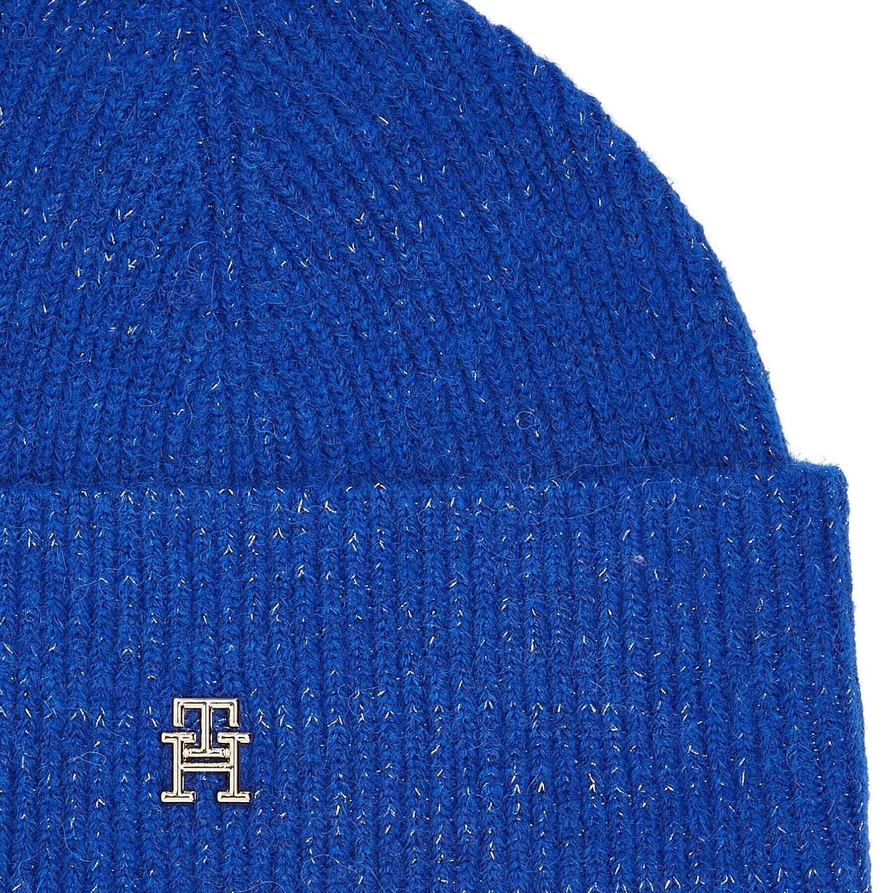 Tommy Hilfiger Čepice Th Evening Beanie AW0AW15319 Modrá - Pepit.cz