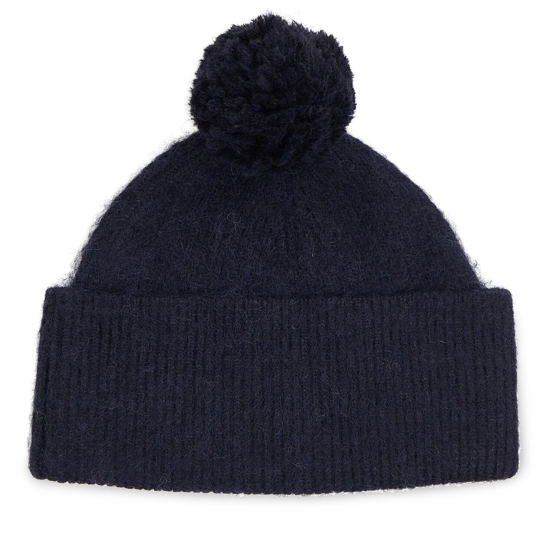 Tommy Hilfiger Čepice Th Evening Pompom Beanie AW0AW15390 Tmavomodrá - Pepit.cz