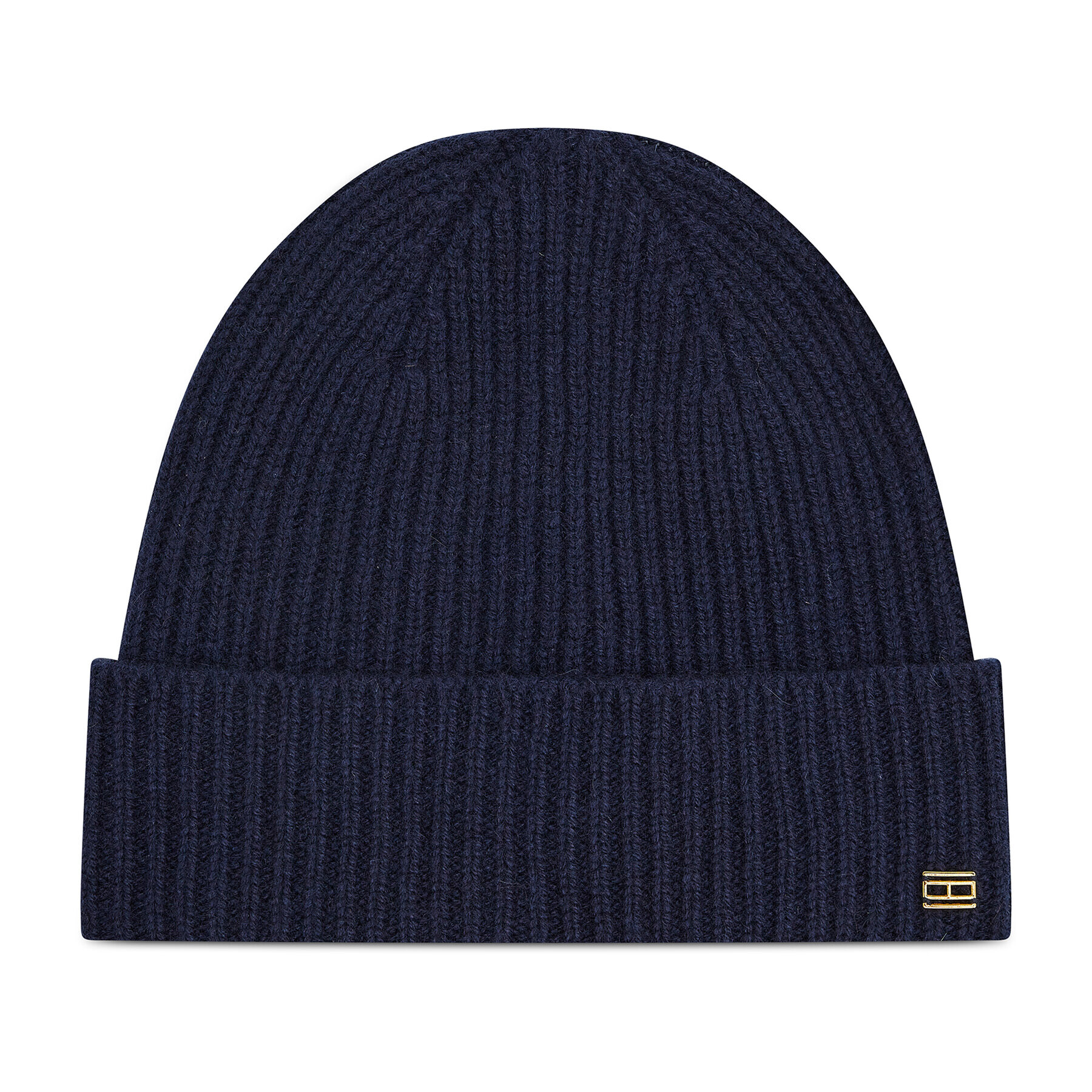 Tommy Hilfiger Čepice Th Lux Casmere Beanie AW0AW10613 Tmavomodrá - Pepit.cz