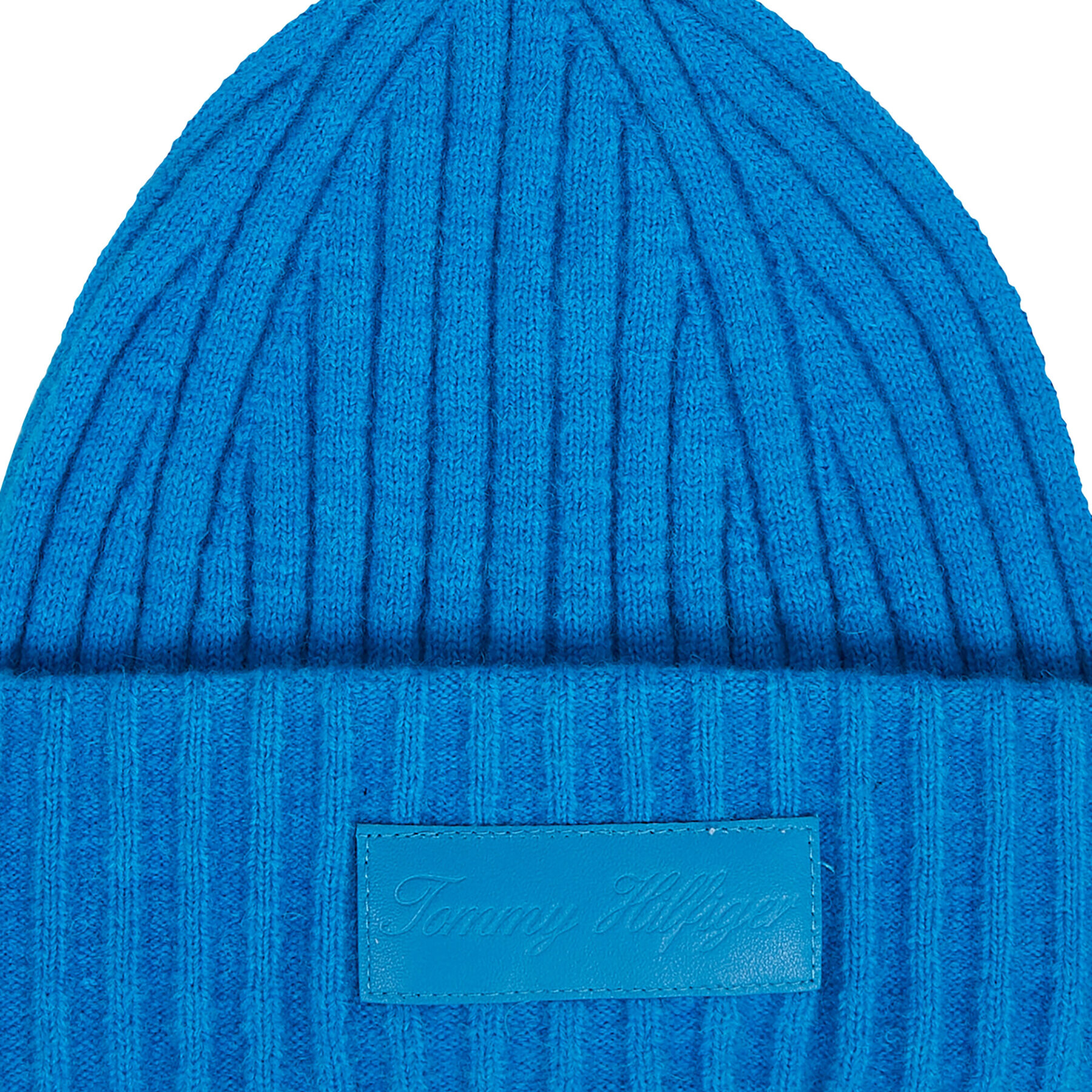 Tommy Hilfiger Čepice Tommy Twist Beanie AW0AW15325 Modrá - Pepit.cz