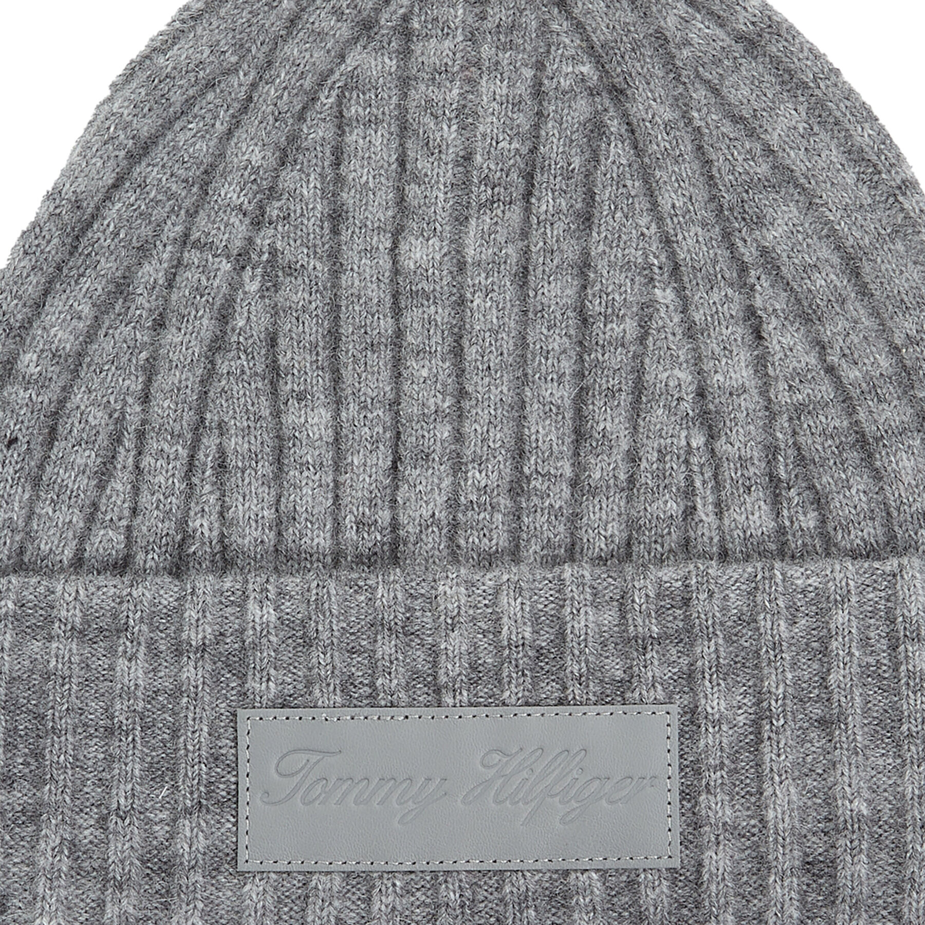 Tommy Hilfiger Čepice Tommy Twist Beanie AW0AW15325 Šedá - Pepit.cz