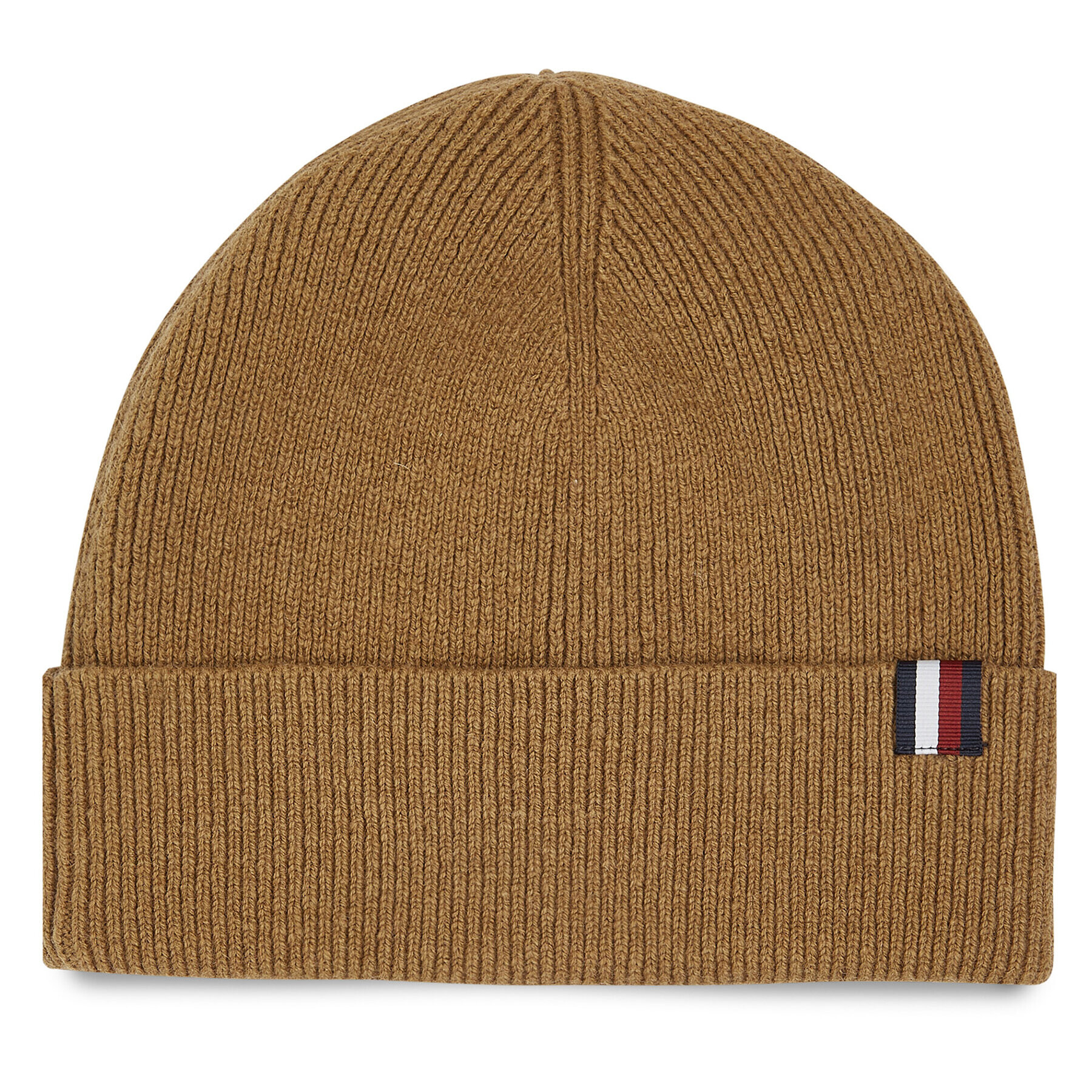 Tommy Hilfiger Čepice Uptown Wool Beanie AM0AM11483 Béžová - Pepit.cz