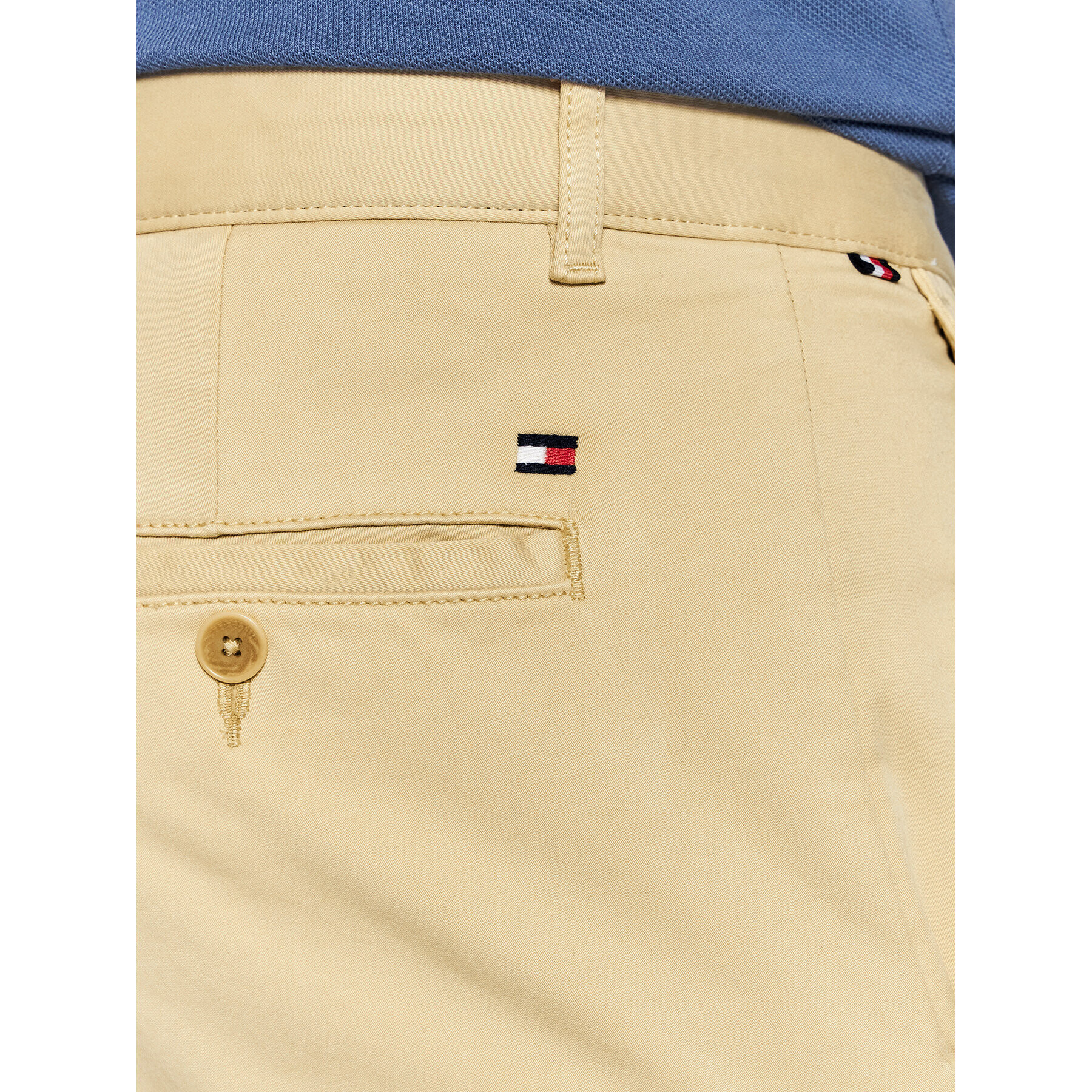 Tommy Hilfiger Chino kalhoty Bleecker MW0MW13846 Béžová Slim Fit - Pepit.cz