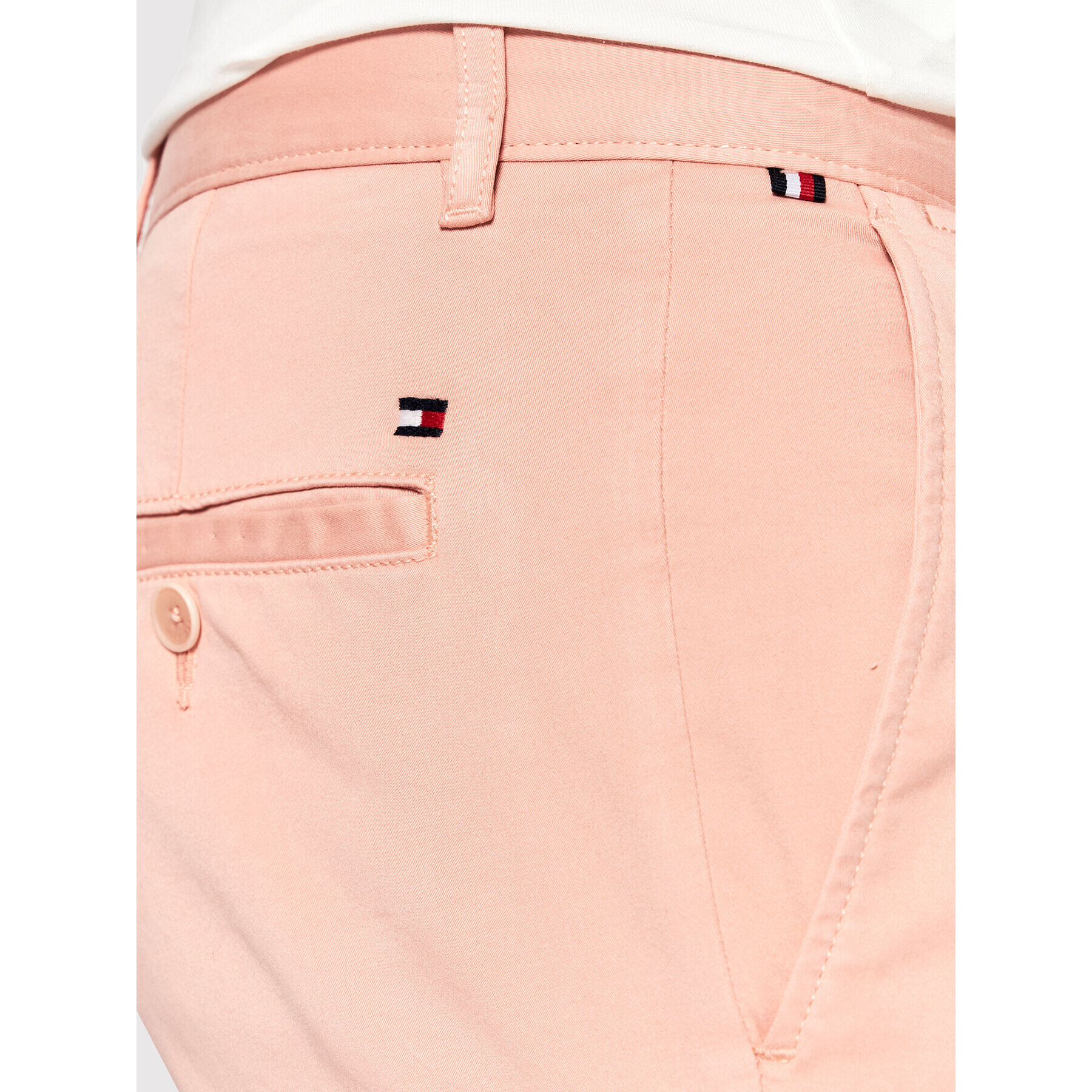 Tommy Hilfiger Chino kalhoty Bleecker MW0MW13846 Růžová Slim Fit - Pepit.cz