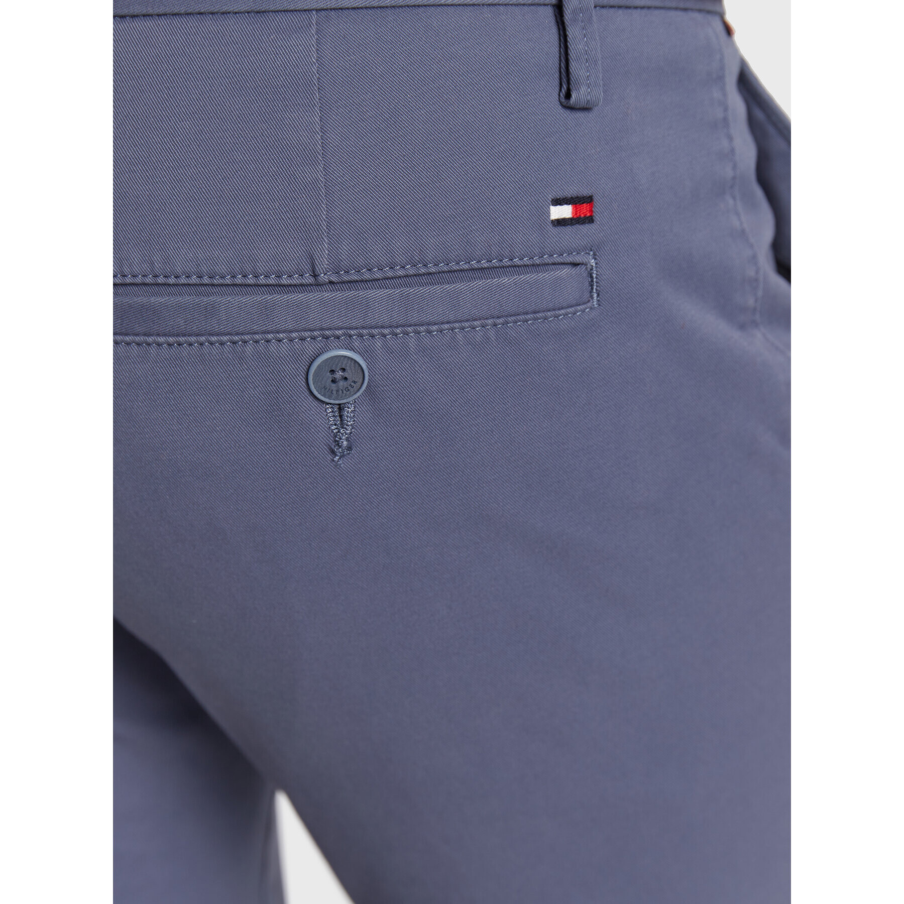 Tommy Hilfiger Chino kalhoty Bleecker MW0MW26619 Tmavomodrá Slim Fit - Pepit.cz