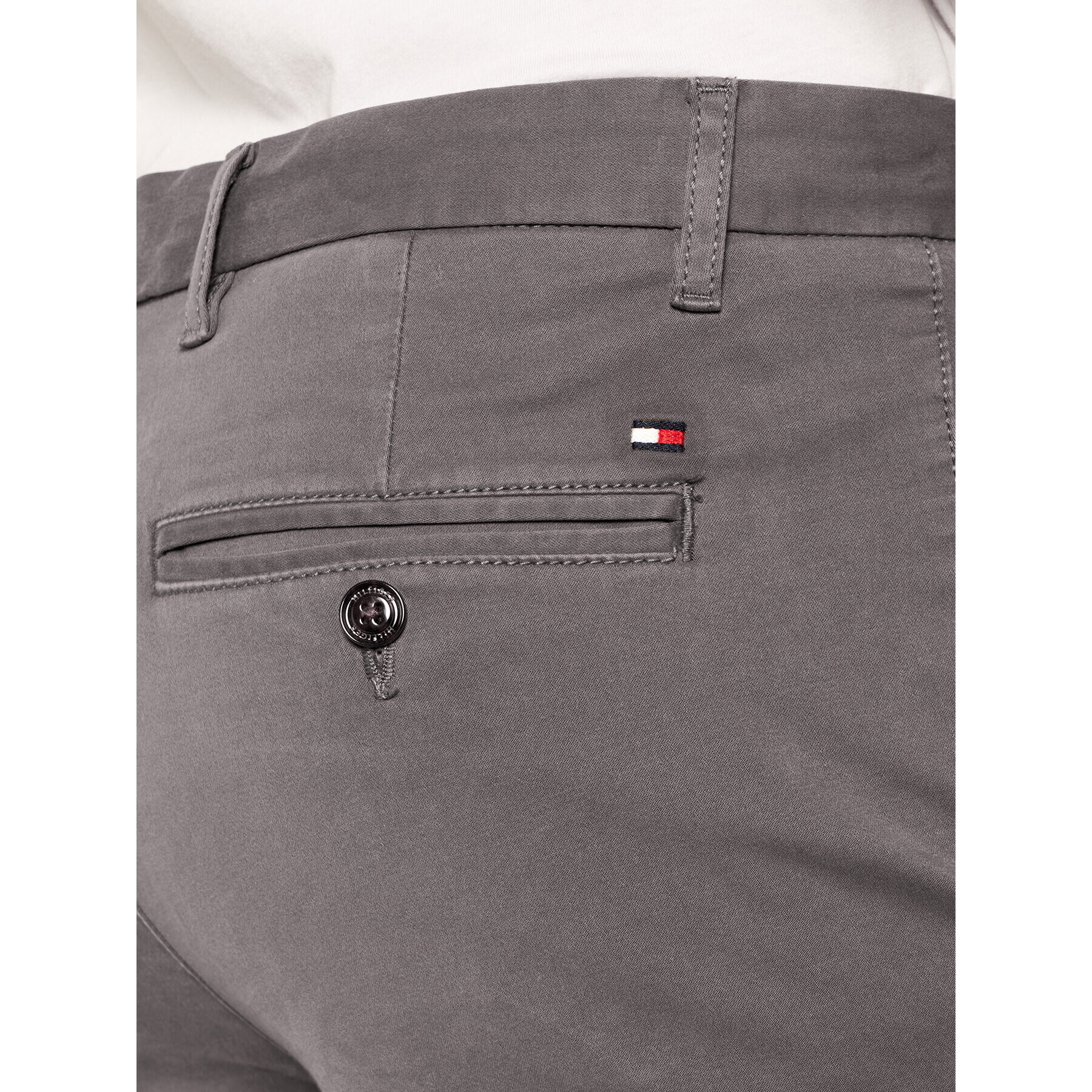 Tommy Hilfiger Chino kalhoty Core MW0MW08644 Šedá Regular Fit - Pepit.cz