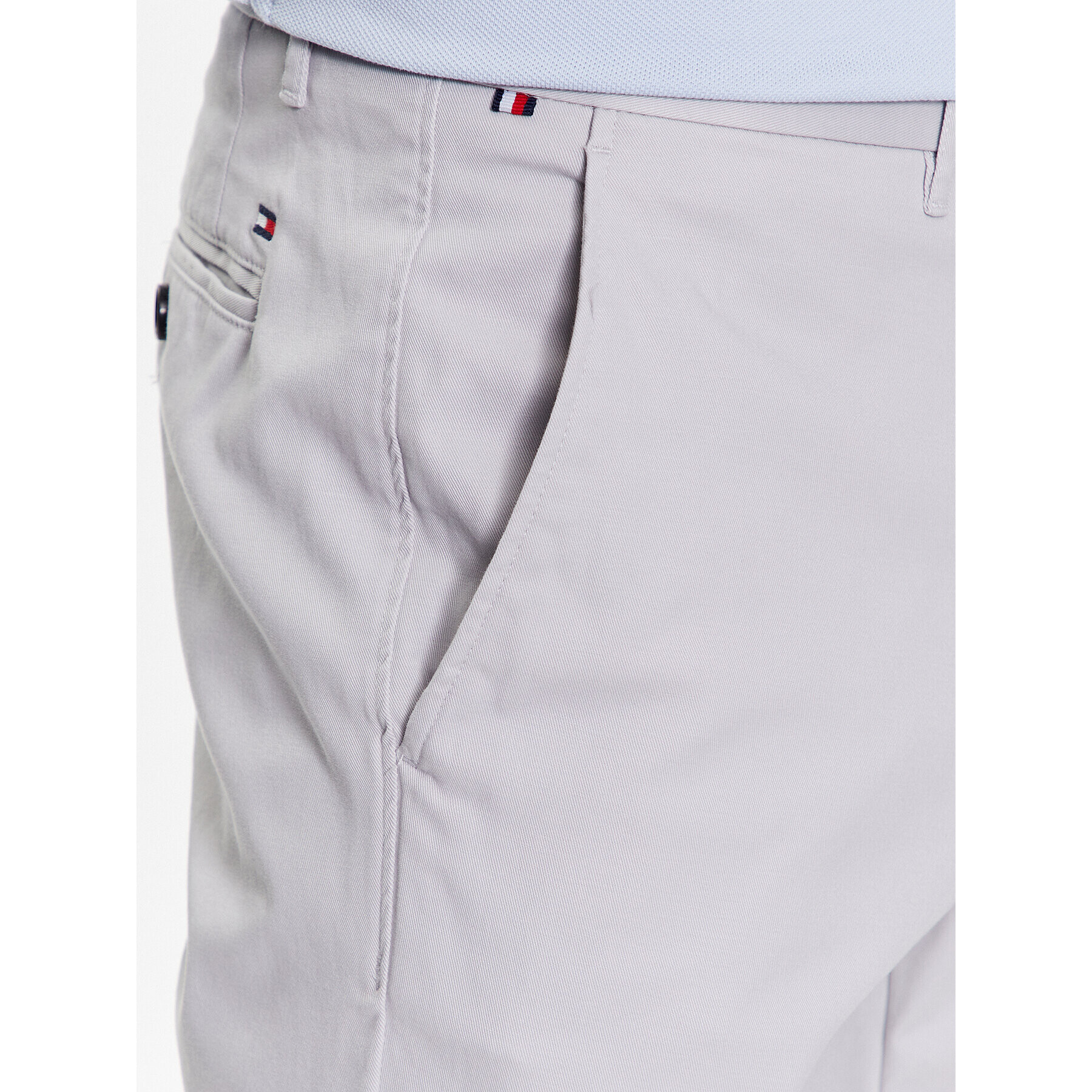 Tommy Hilfiger Chino kalhoty Denton MW0MW25964 Šedá Regular Fit - Pepit.cz