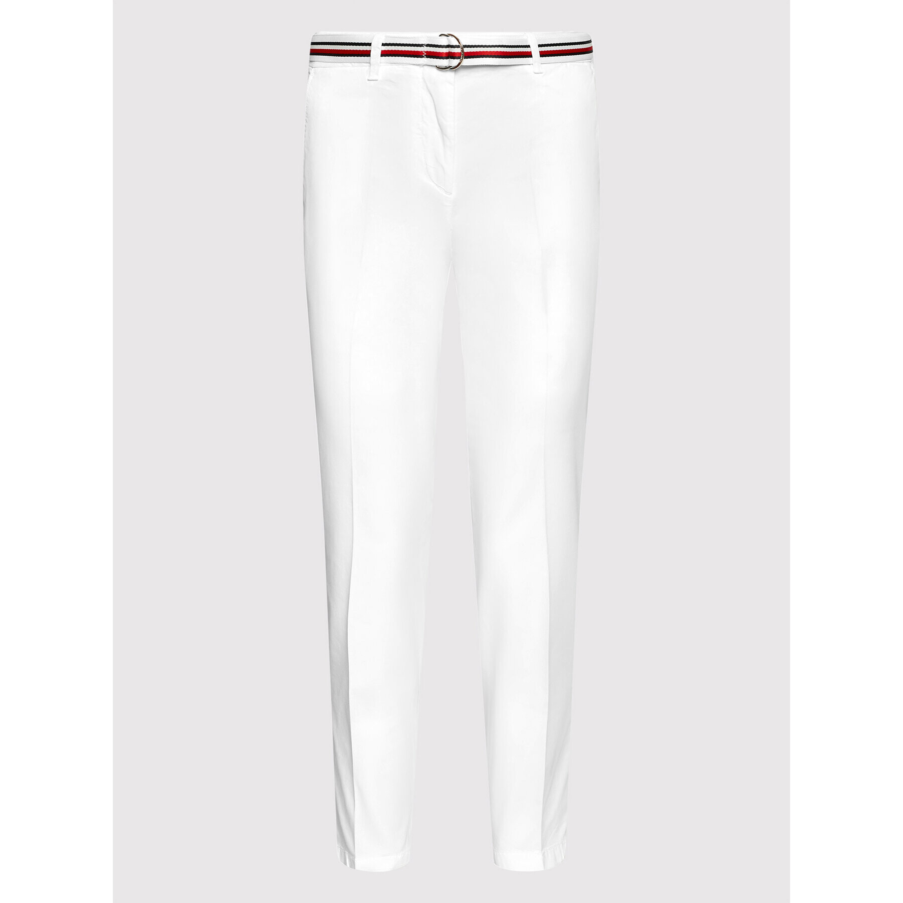 Tommy Hilfiger Chino kalhoty Hailey WW0WW34703 Bílá Slim Fit - Pepit.cz