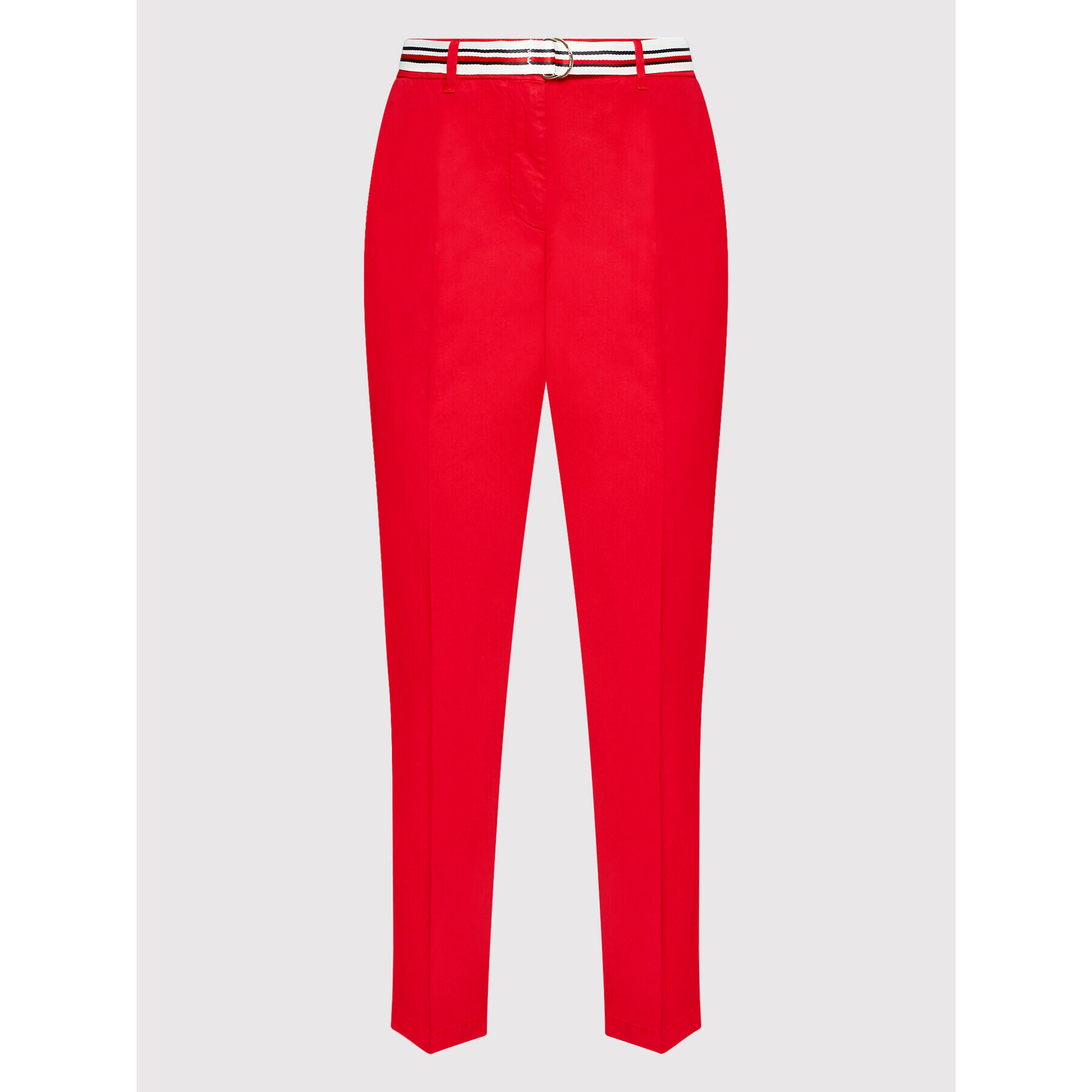 Tommy Hilfiger Chino kalhoty Hailey WW0WW34703 Červená Slim Fit - Pepit.cz