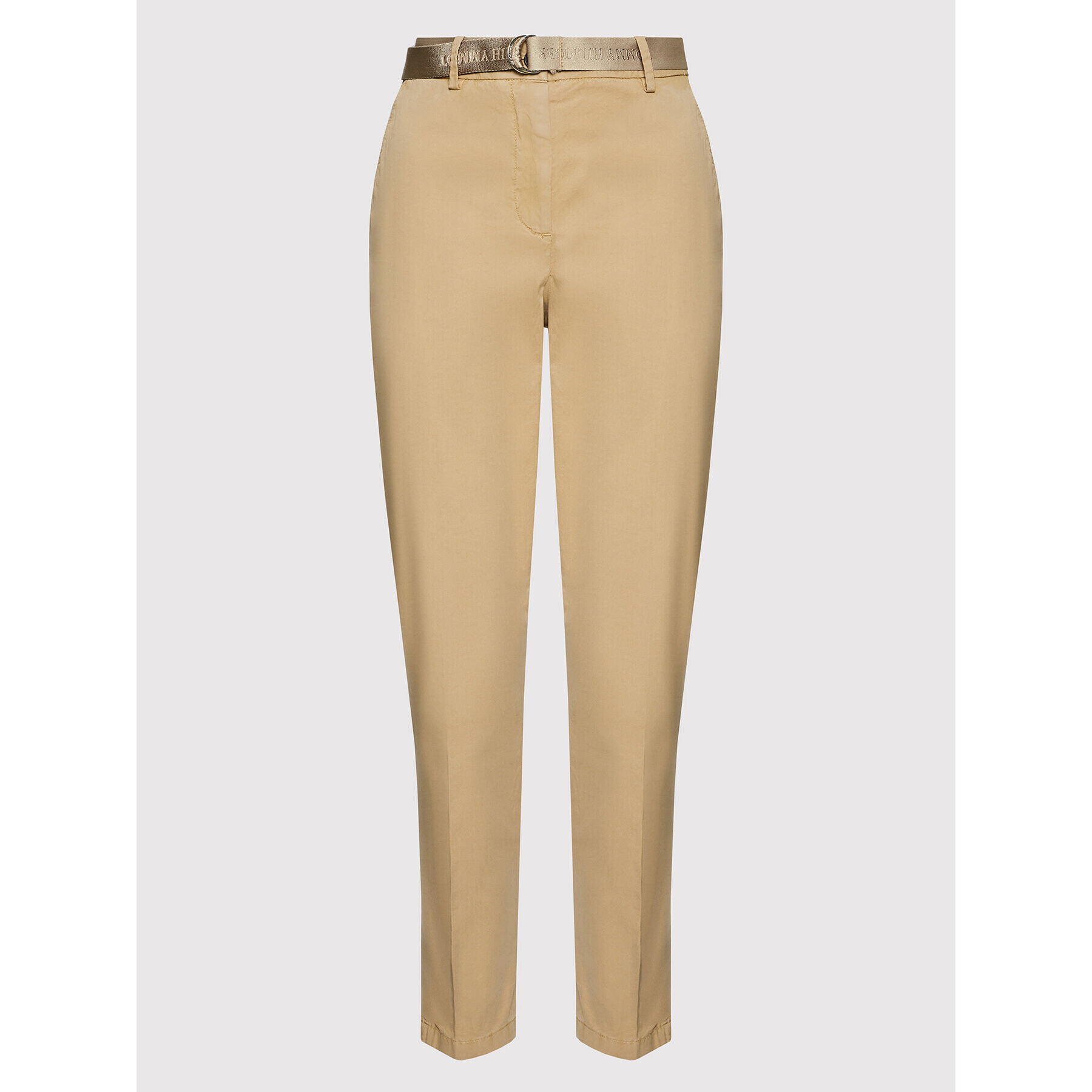 Tommy Hilfiger Chino kalhoty Twelle Michelle WW0WW34516 Béžová Regular Fit - Pepit.cz