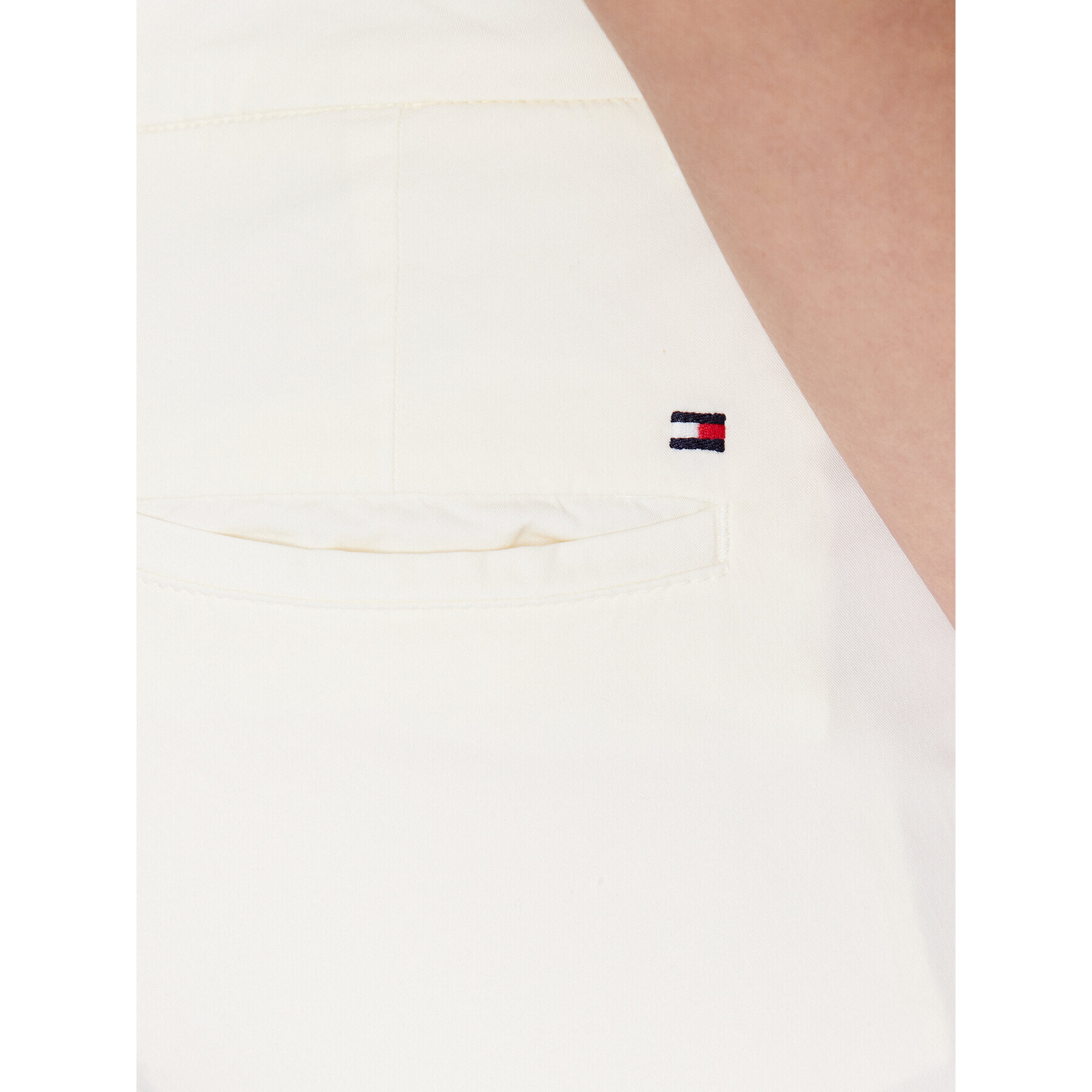 Tommy Hilfiger Chino kalhoty WW0WW37763 Écru Slim Fit - Pepit.cz