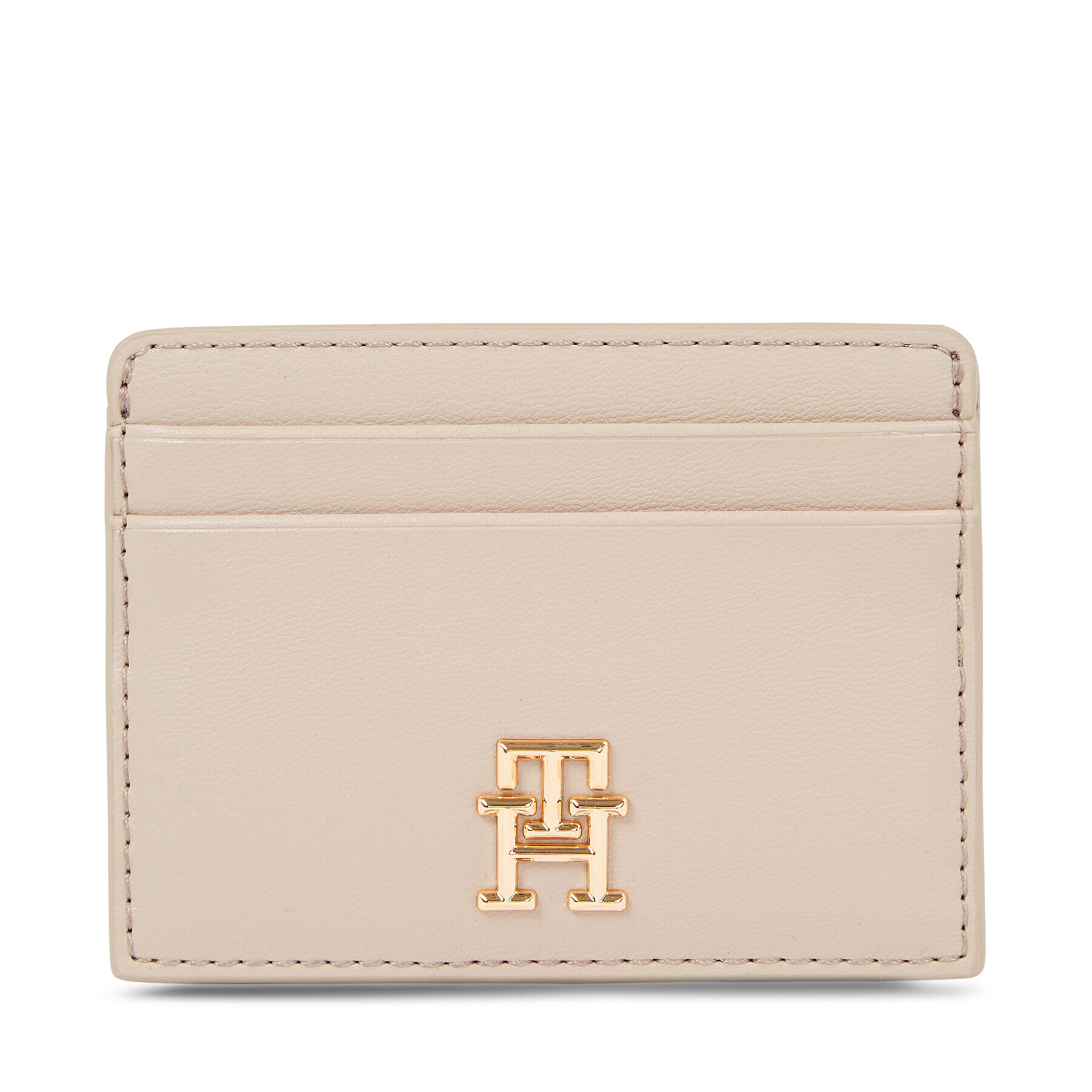 Tommy Hilfiger Dámská peněženka Iconic Tommy Cc Holder AW0AW15897 Béžová - Pepit.cz