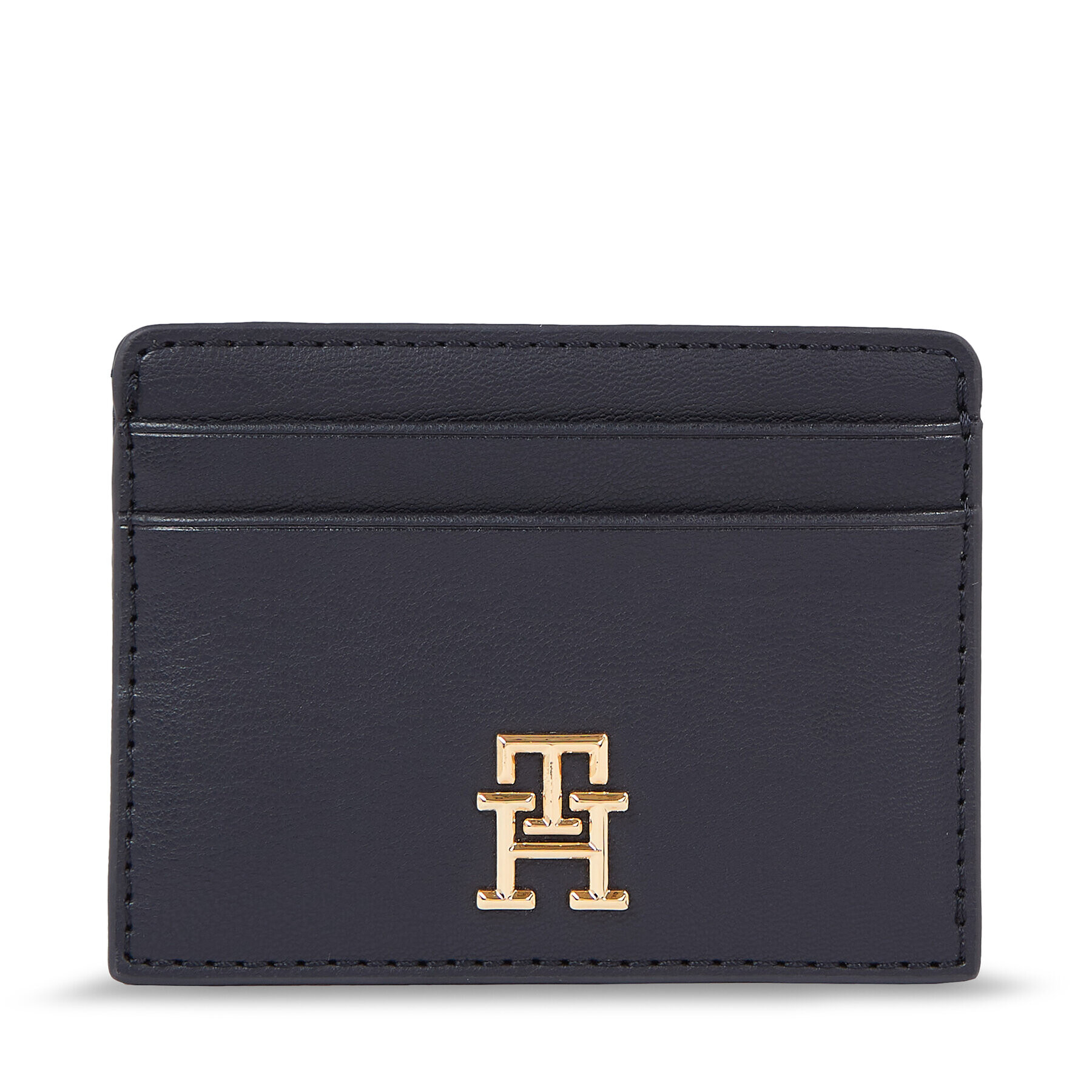 Tommy Hilfiger Dámská peněženka Iconic Tommy Cc Holder AW0AW15897 Tmavomodrá - Pepit.cz