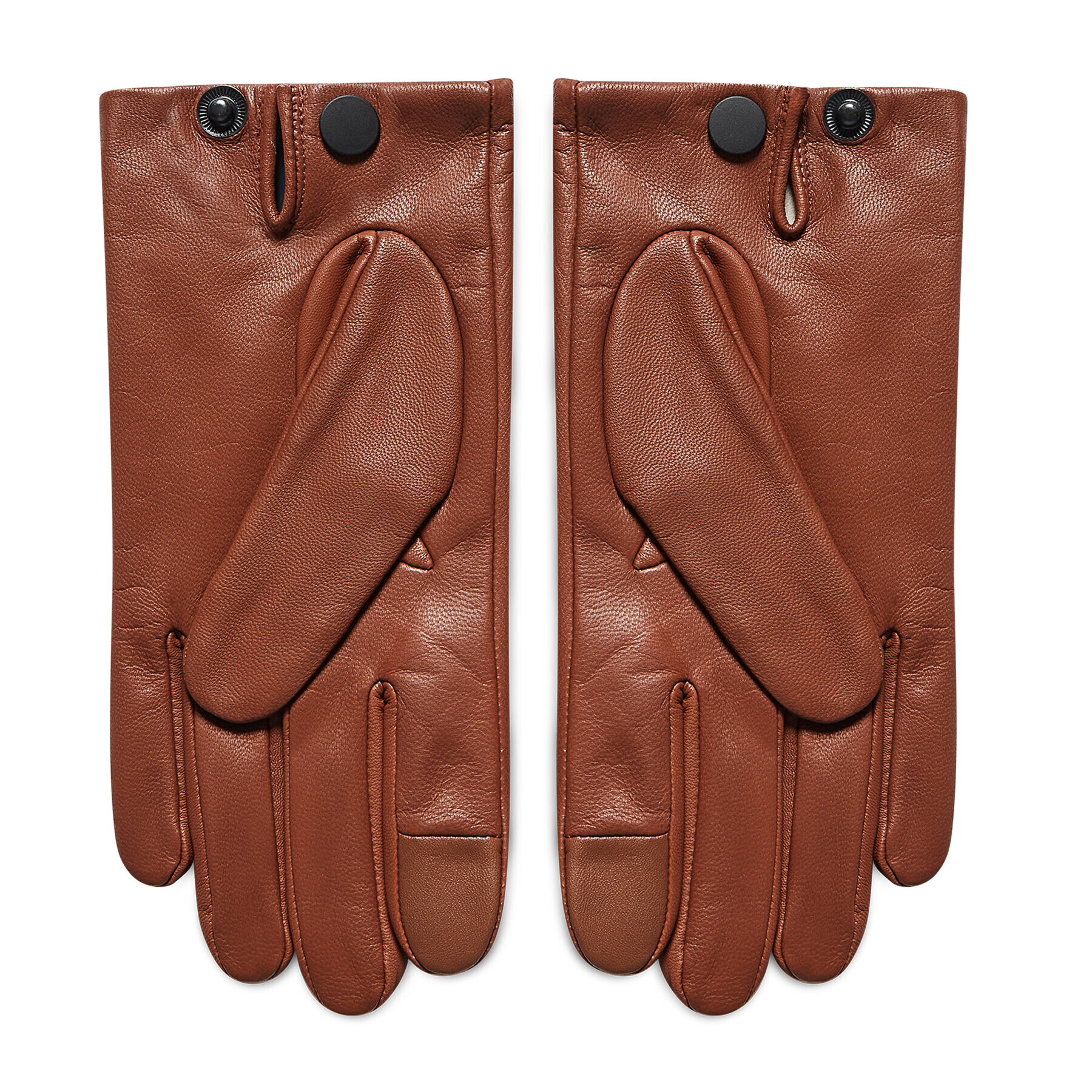 Tommy Hilfiger Dámské rukavice Casual Leather Gloves AM0AM07882 Hnědá - Pepit.cz