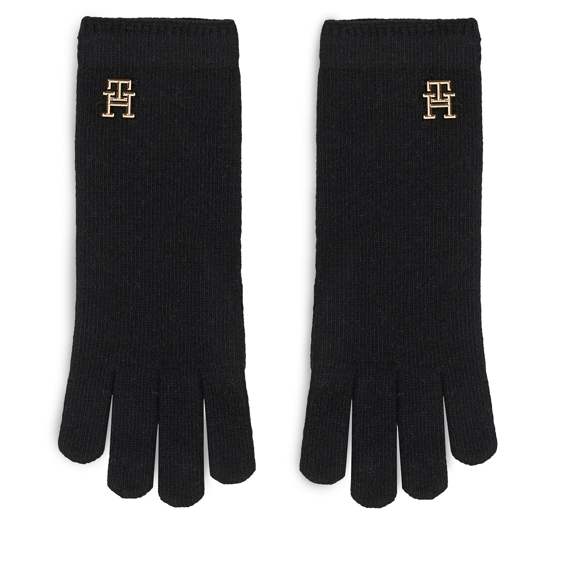 Tommy Hilfiger Dámské rukavice Limitless Chic Wool Gloves AW0AW15359 Černá - Pepit.cz