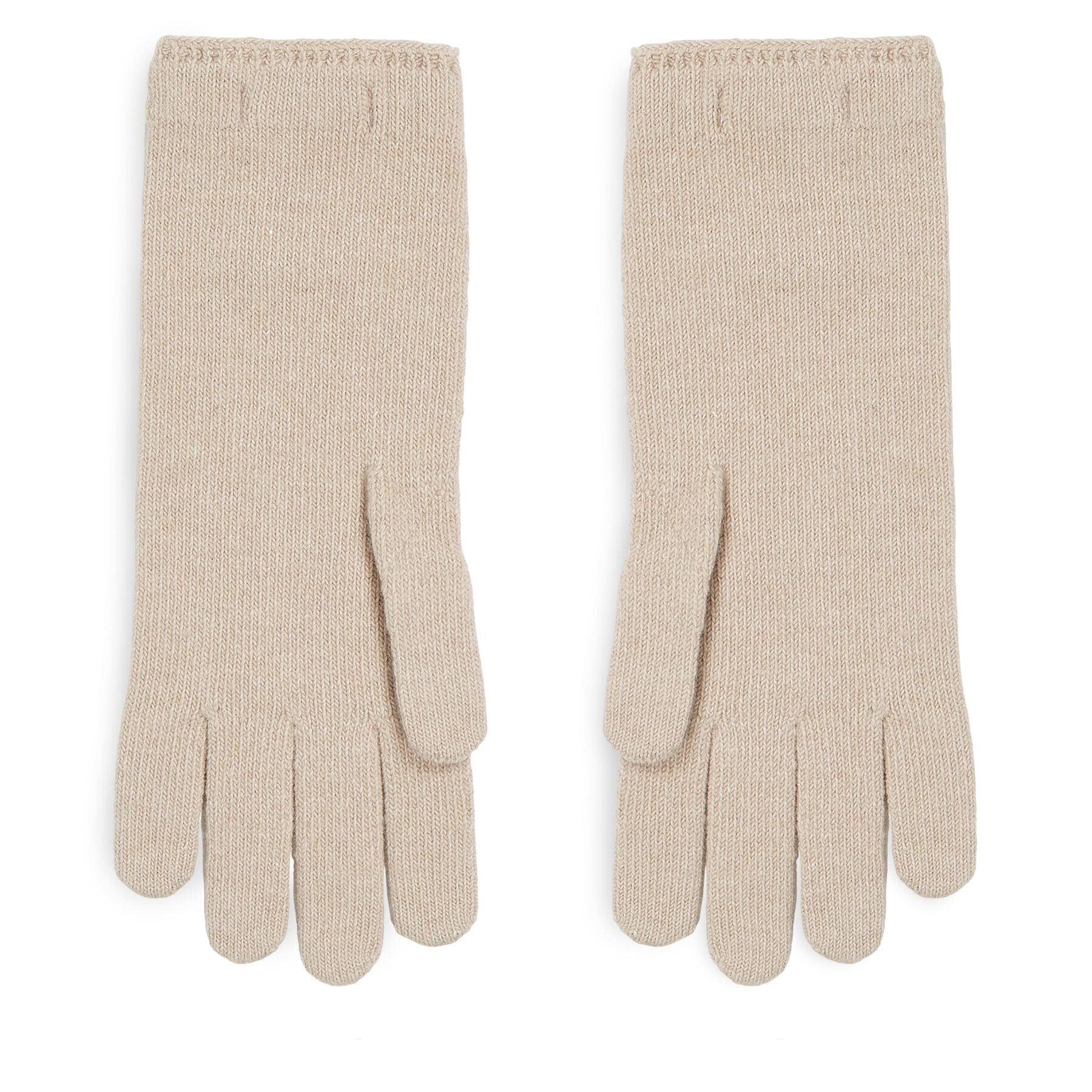 Tommy Hilfiger Dámské rukavice Limitless Chic Wool Gloves AW0AW15359 Écru - Pepit.cz