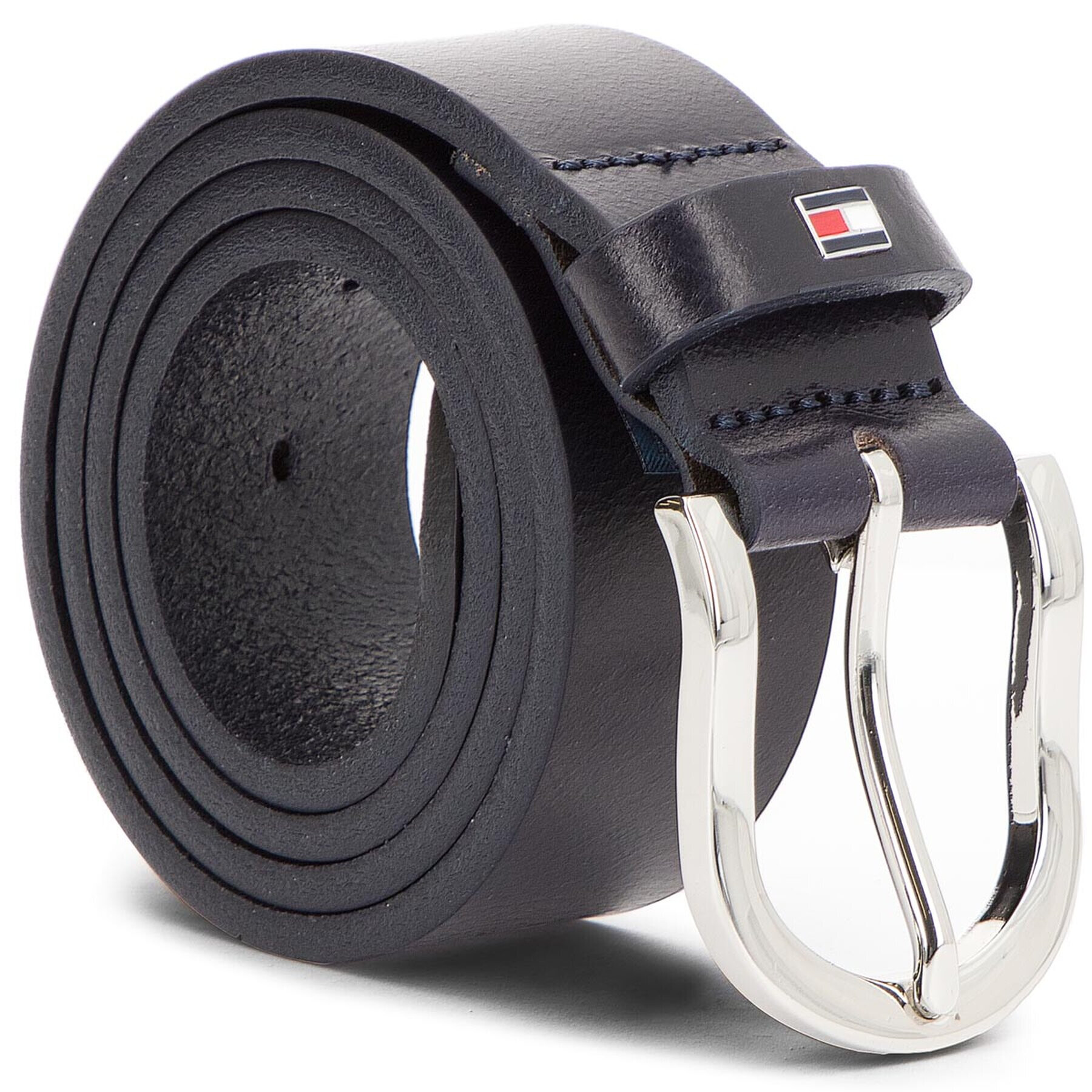 Tommy Hilfiger Dámský pásek New Danny Belt WW0WW11590 70 Tmavomodrá - Pepit.cz