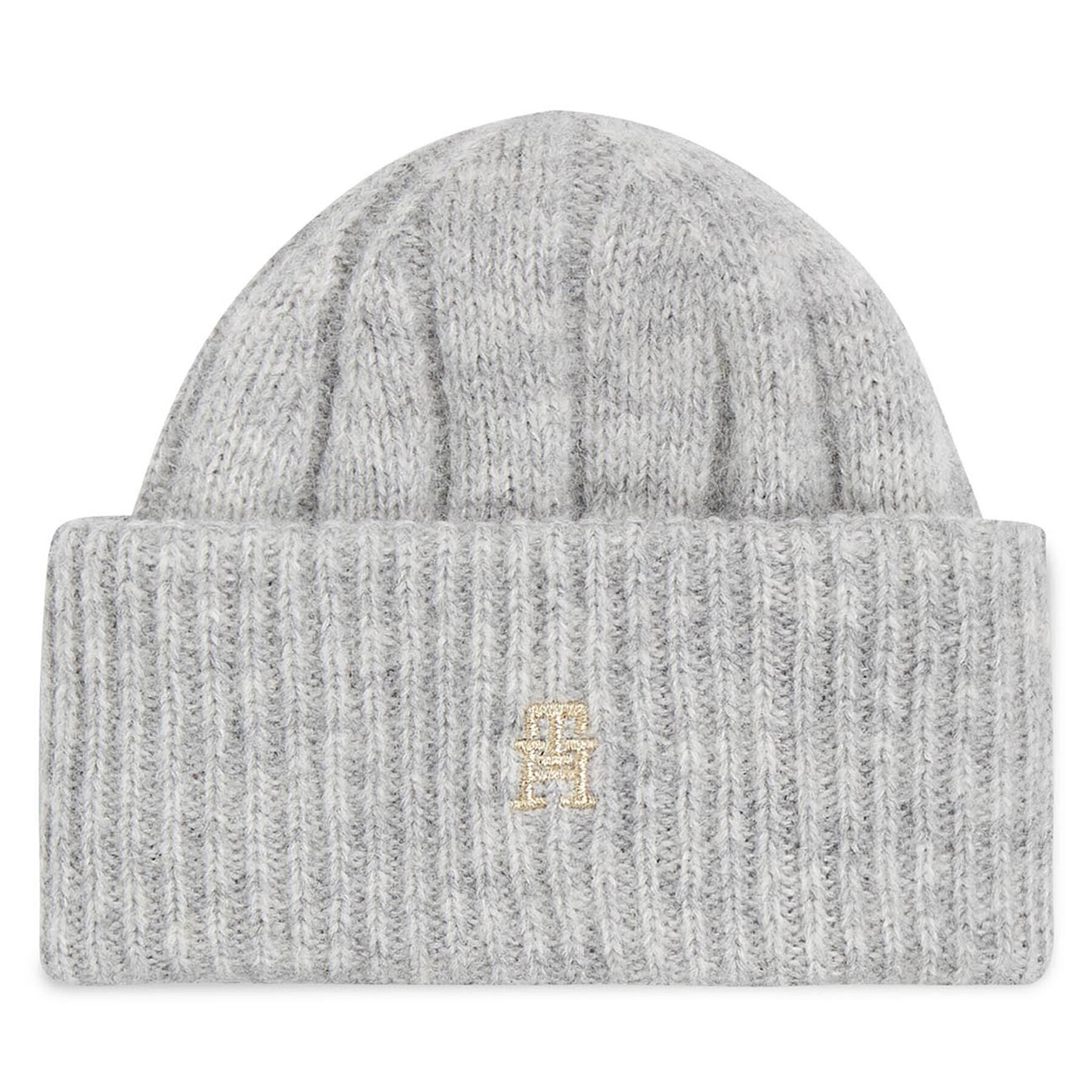 Tommy Hilfiger Dárková sada Th Timeless Beanie + Headband AW0AW15370P4A Šedá - Pepit.cz