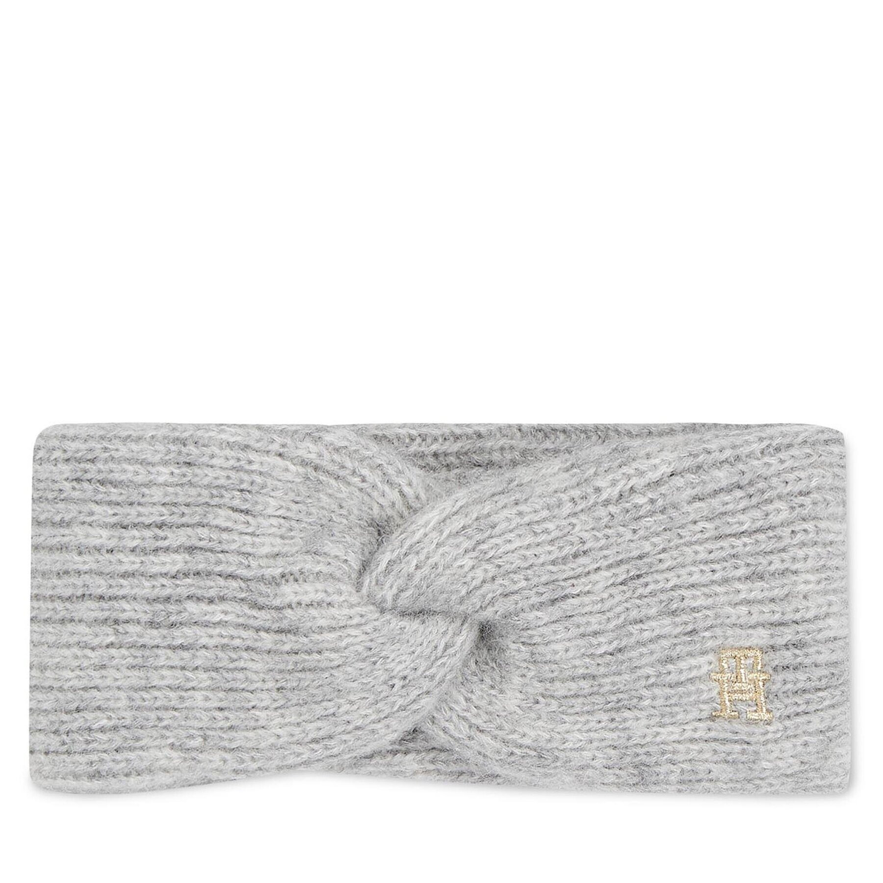 Tommy Hilfiger Dárková sada Th Timeless Beanie + Headband AW0AW15370P4A Šedá - Pepit.cz