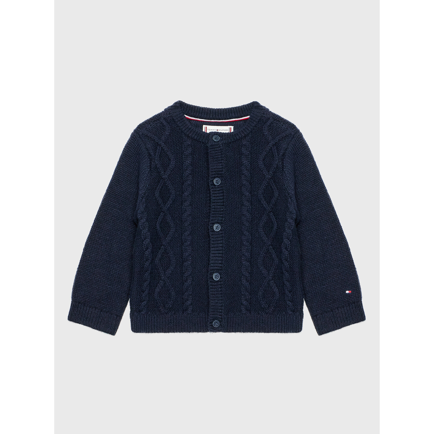 Tommy Hilfiger Dětský komplet Baby Cable KN0KN01529 Tmavomodrá Regular Fit - Pepit.cz