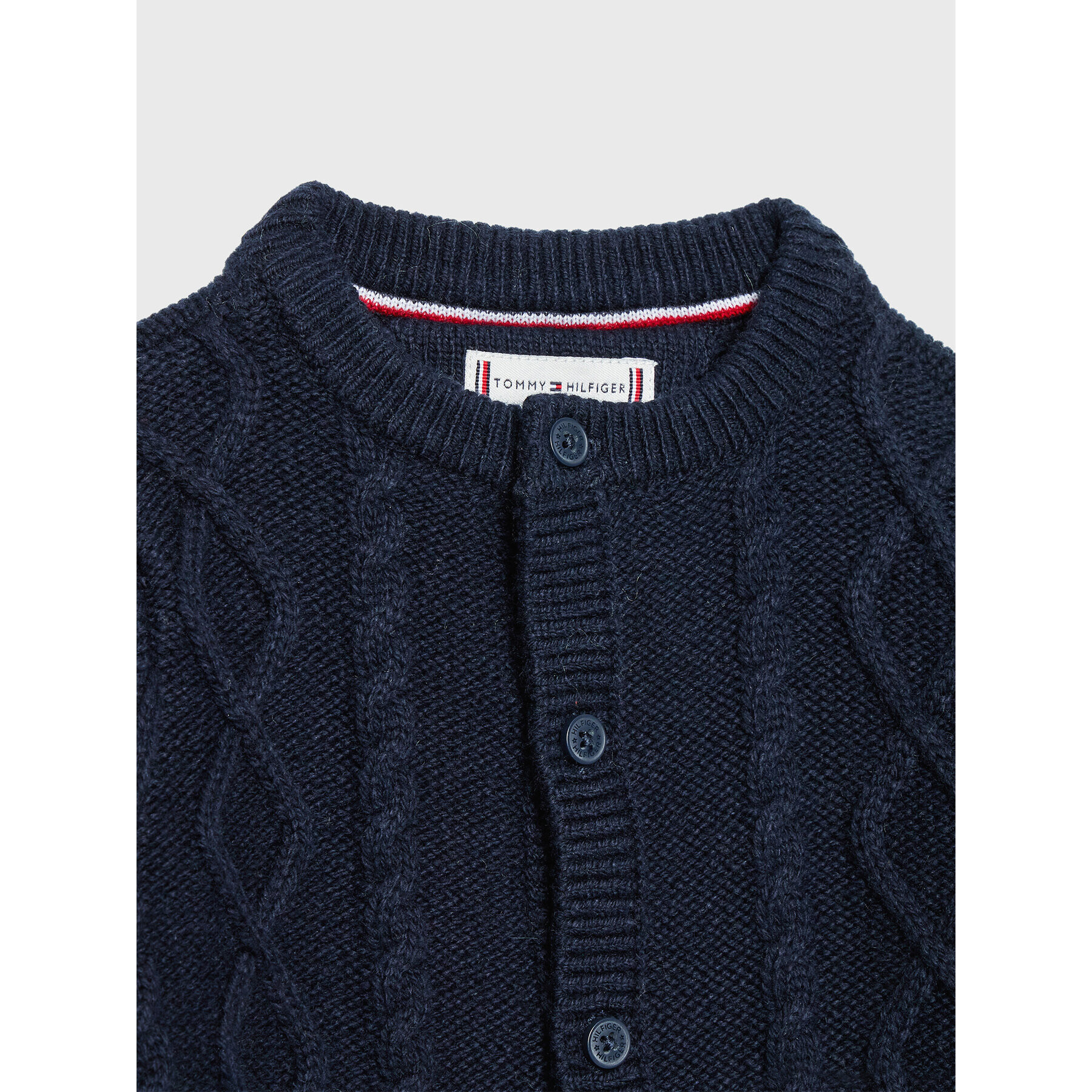 Tommy Hilfiger Dětský komplet Baby Cable KN0KN01529 Tmavomodrá Regular Fit - Pepit.cz