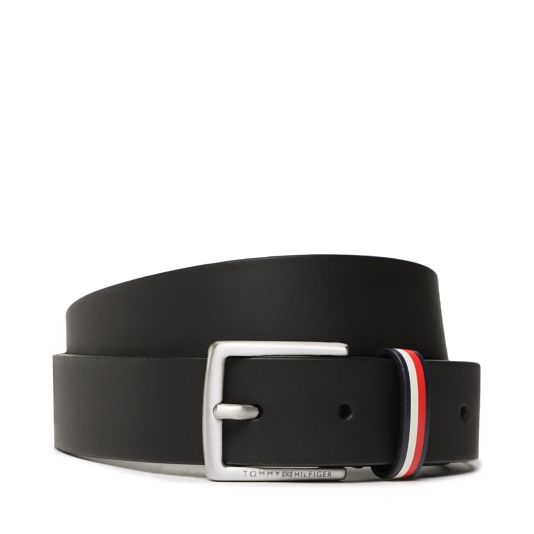 Tommy Hilfiger Dětský pásek Leather Belt AU0AU01560 Černá - Pepit.cz