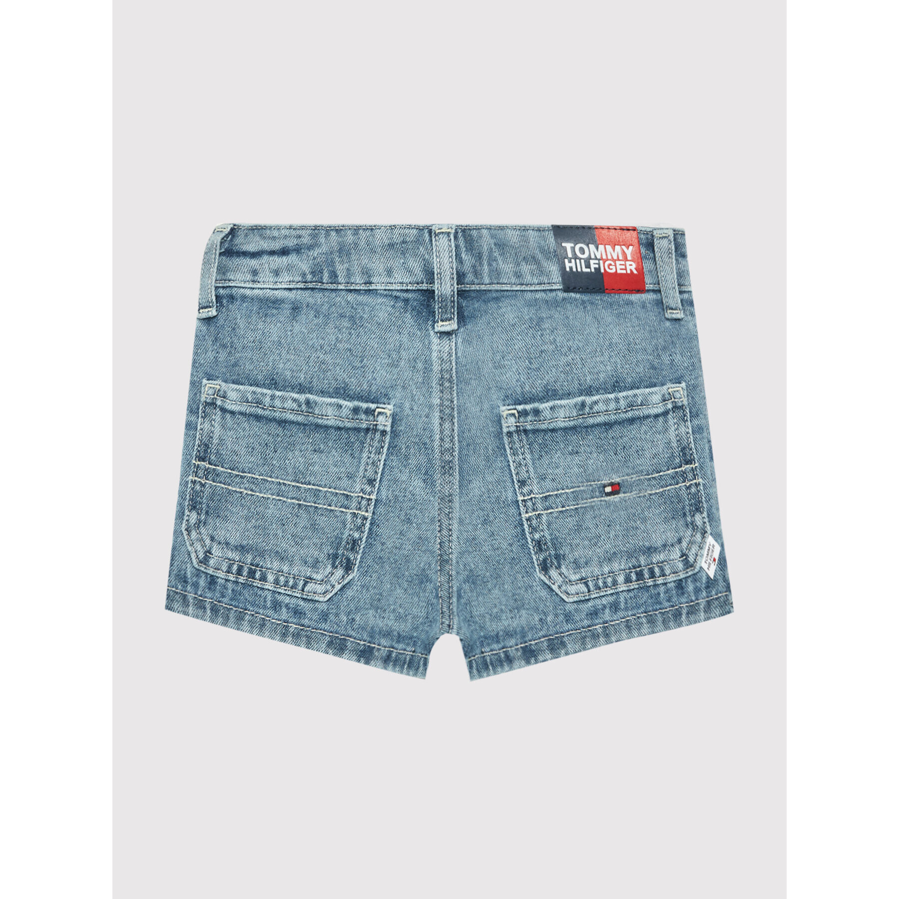 Tommy Hilfiger Džínové šortky Hemp KG0KG06567 Modrá Regular Fit - Pepit.cz