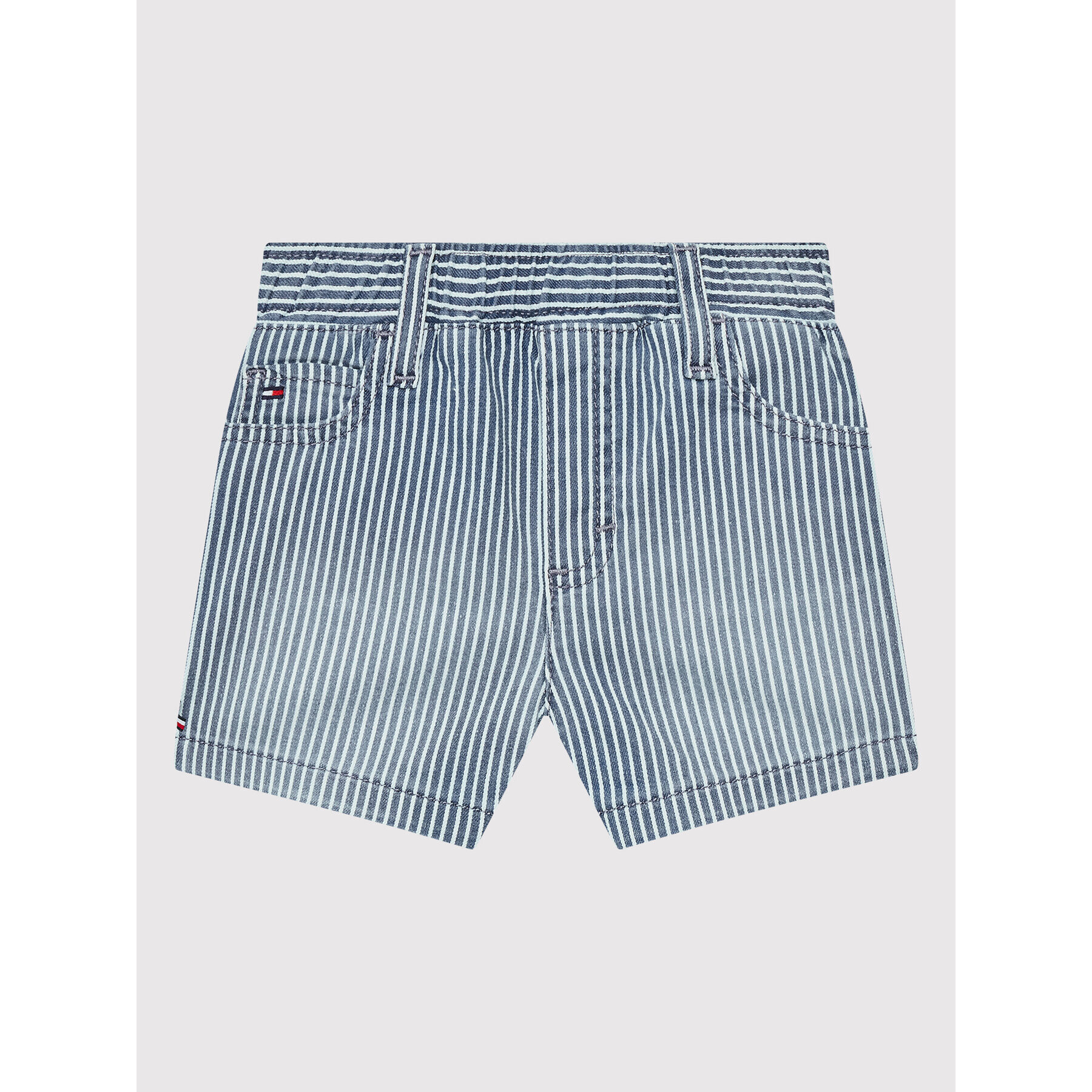 Tommy Hilfiger Džínové šortky KN0KN01436 Modrá Regular Fit - Pepit.cz