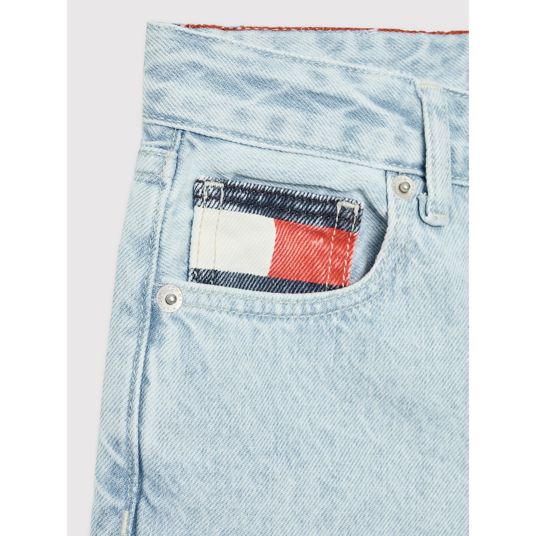 Tommy Hilfiger Džínové šortky Modern Straight KB0KB07417 D Modrá Straight Fit - Pepit.cz