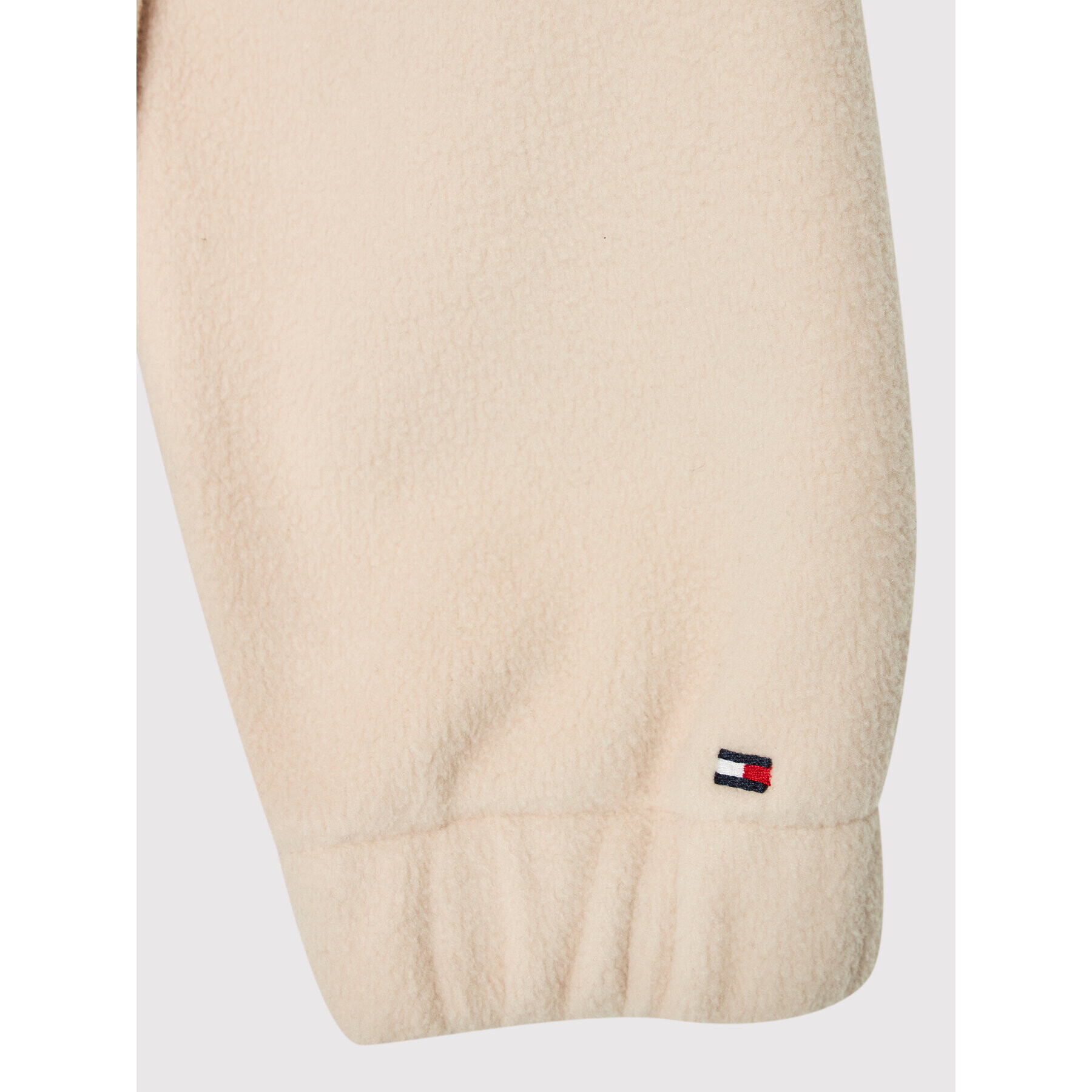 Tommy Hilfiger Fleecová mikina Colourblock KG0KG06156 D Béžová Regular Fit - Pepit.cz