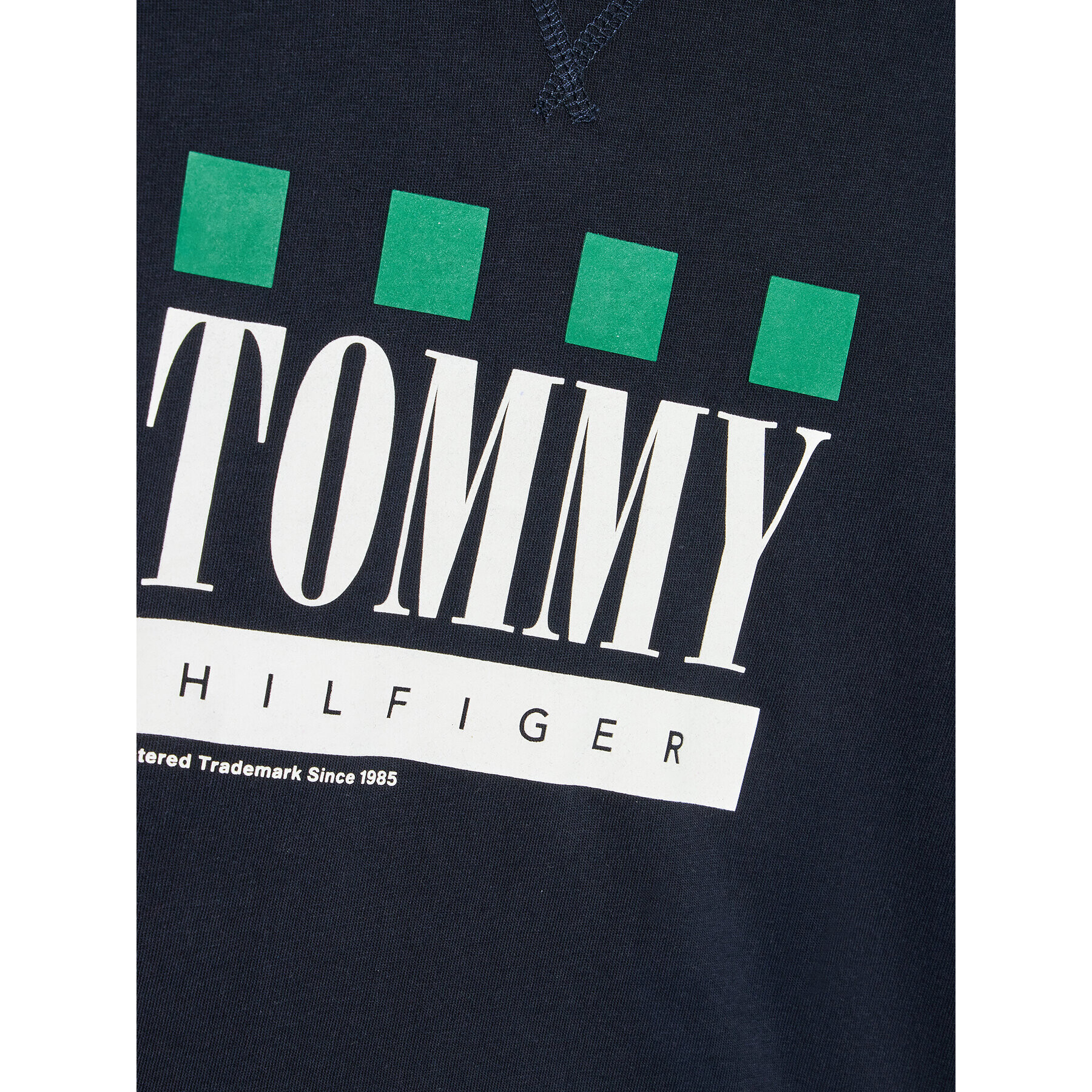 Tommy Hilfiger Halenka Double Layer KB0KB07793 D Tmavomodrá Regular Fit - Pepit.cz