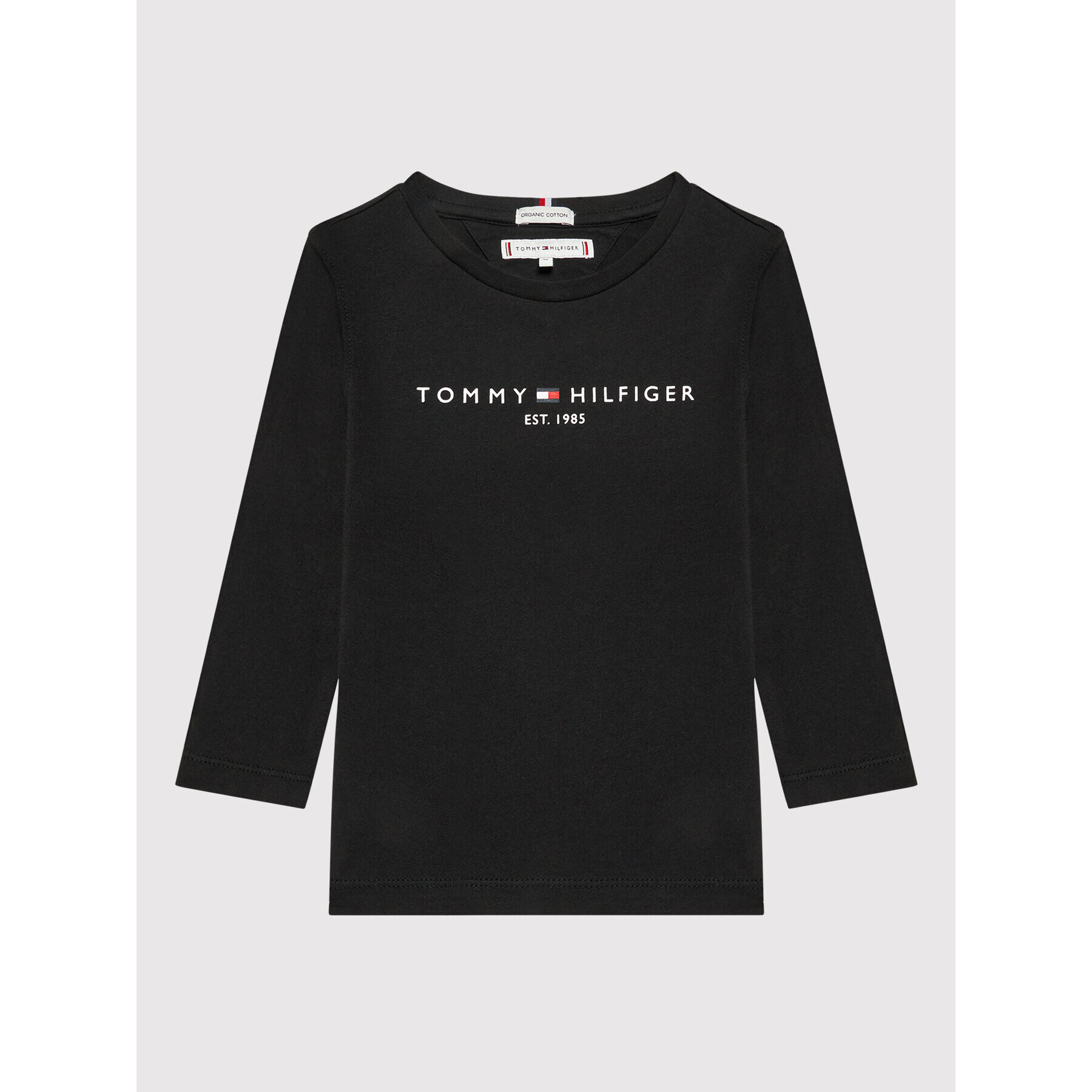 Tommy Hilfiger Halenka Essential KS0KS00202 D Černá Regular Fit - Pepit.cz