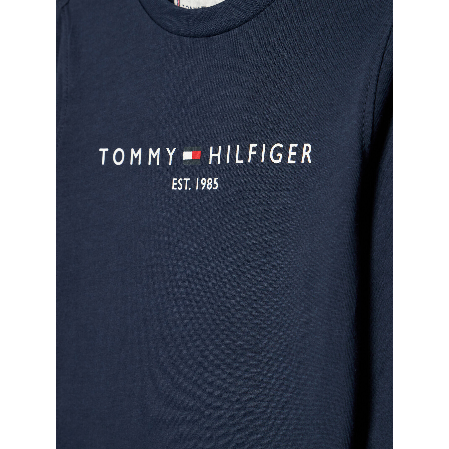 Tommy Hilfiger Halenka Essential KS0KS00202 D Tmavomodrá Regular Fit - Pepit.cz