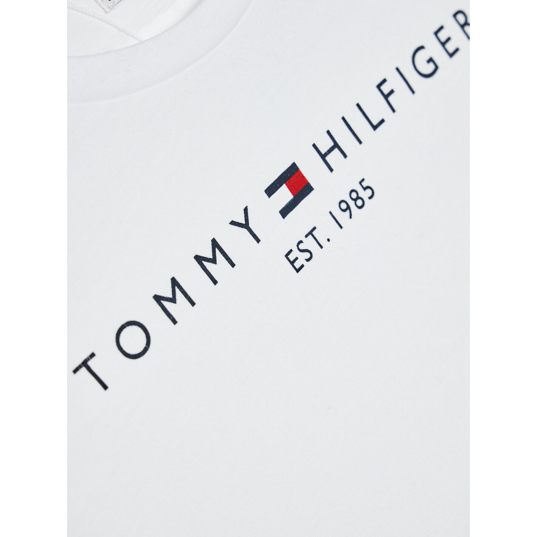 Tommy Hilfiger Halenka Essential Tee KG0KG05247 D Bílá Regular Fit - Pepit.cz