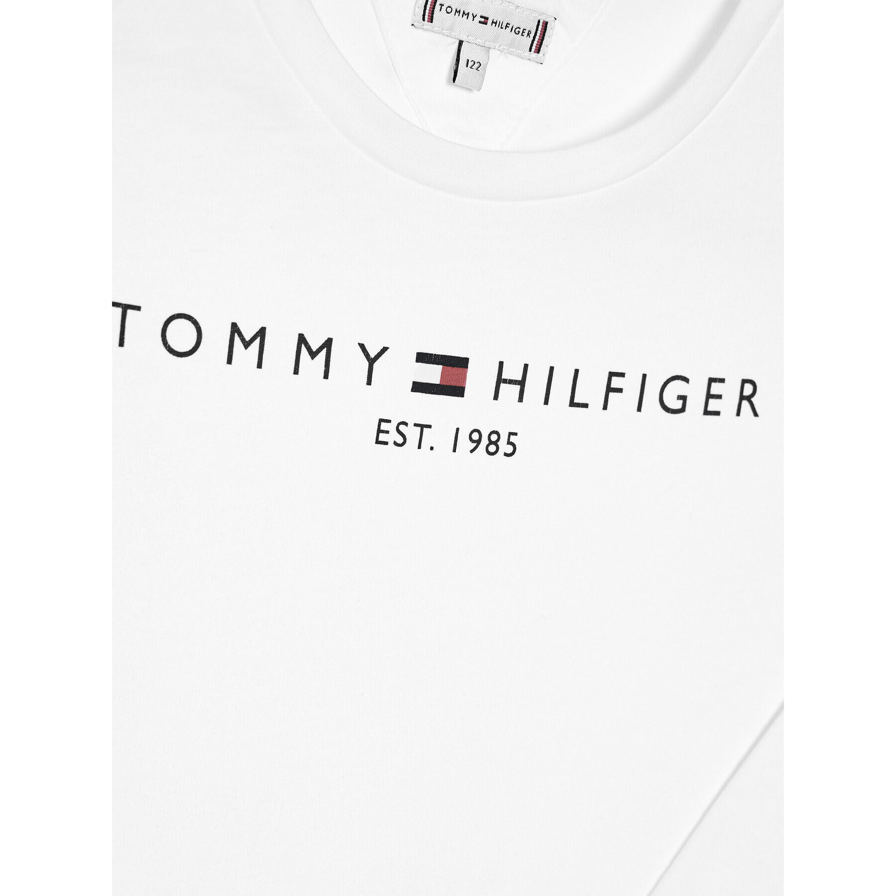 Tommy Hilfiger Halenka Essential Tee KG0KG05247 M Bílá Regular Fit - Pepit.cz