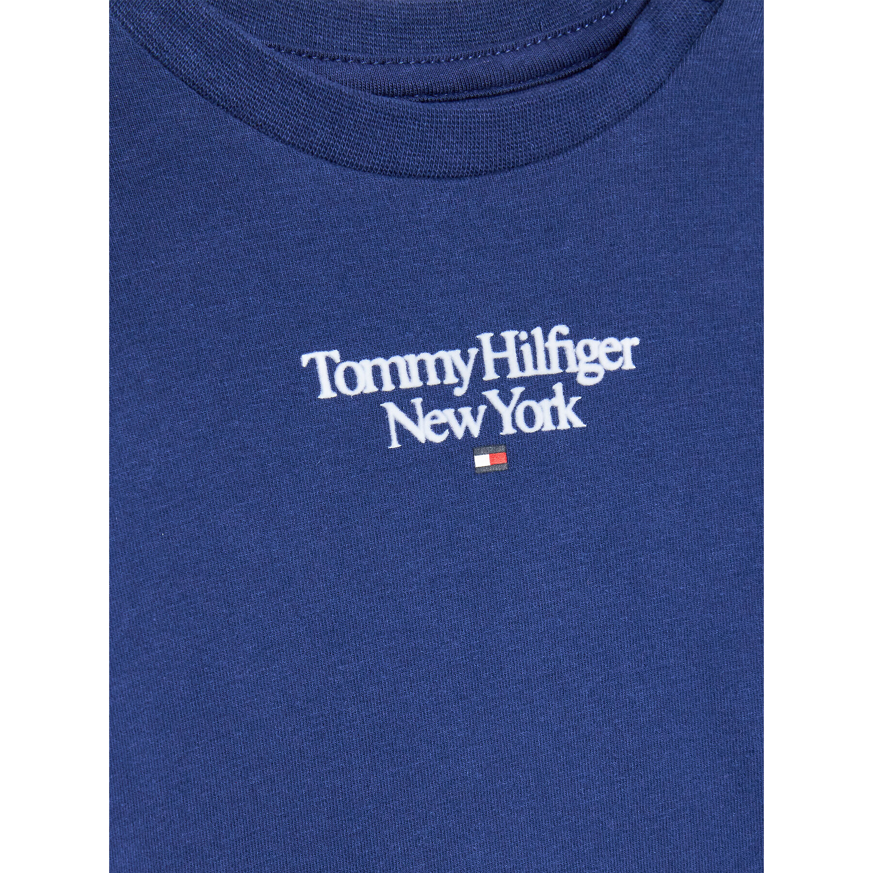 Tommy Hilfiger Halenka Graphic KN0KN01570 Tmavomodrá Regular Fit - Pepit.cz