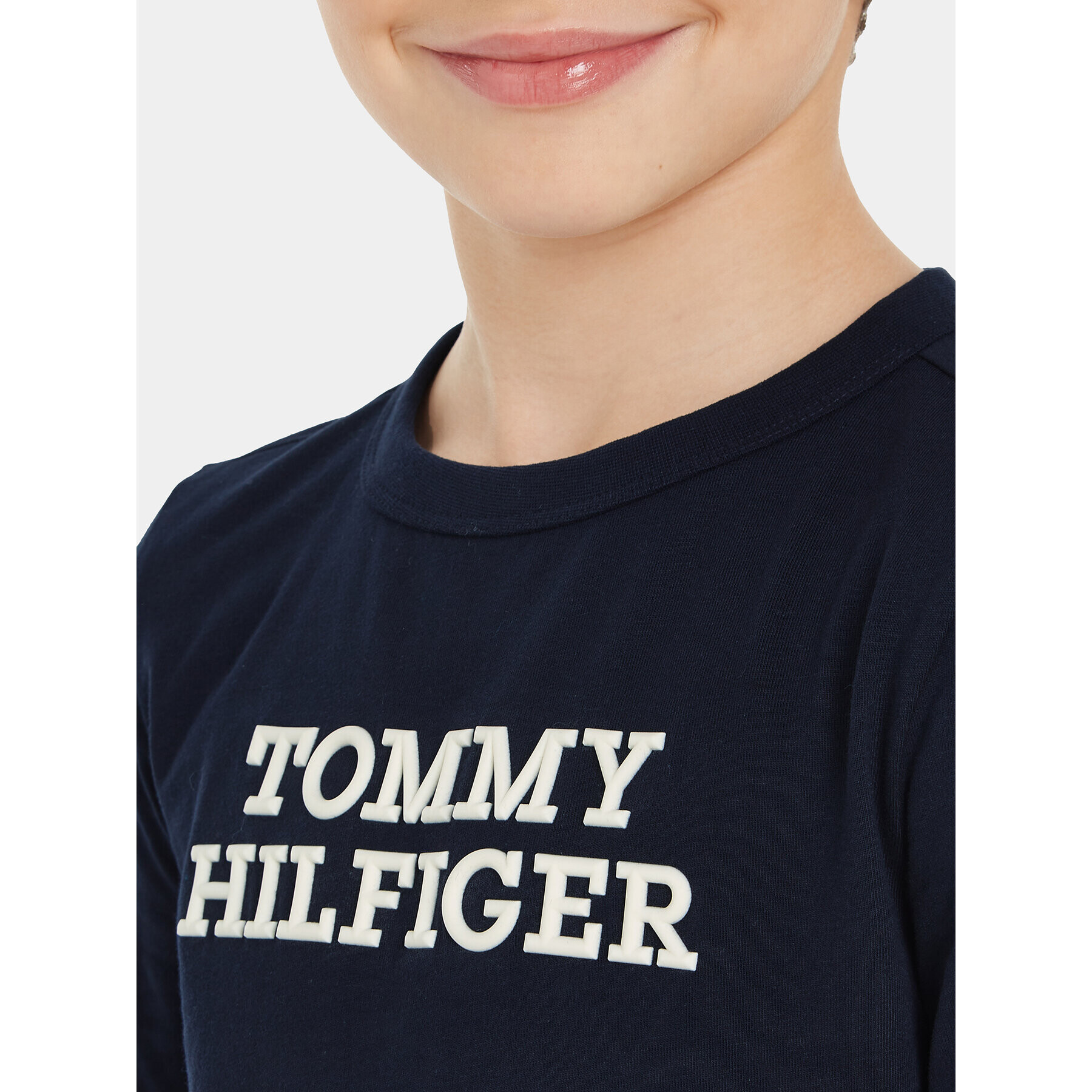 Tommy Hilfiger Halenka KB0KB08554 M Tmavomodrá Regular Fit - Pepit.cz