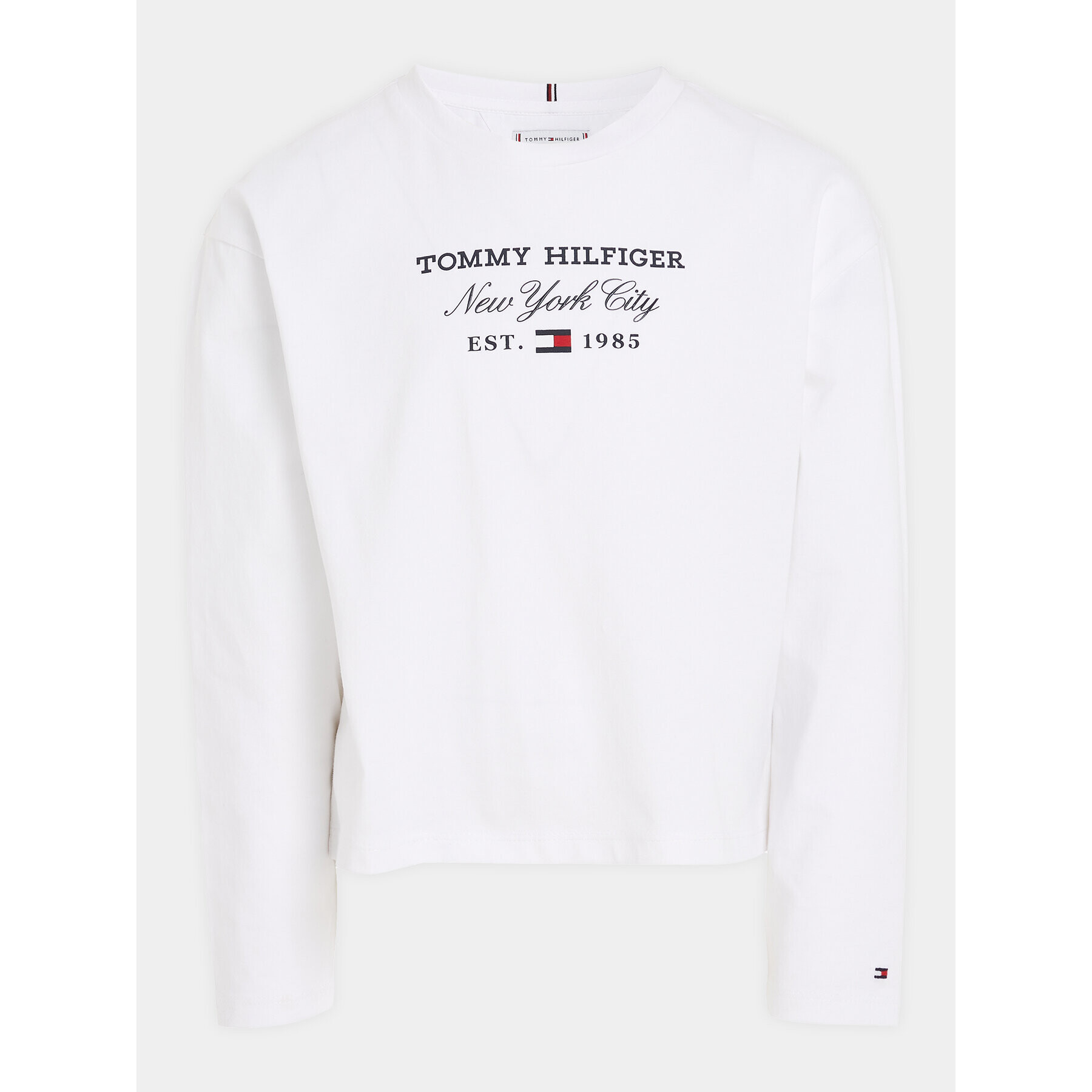 Tommy Hilfiger Halenka KG0KG07643 M Bílá Regular Fit - Pepit.cz