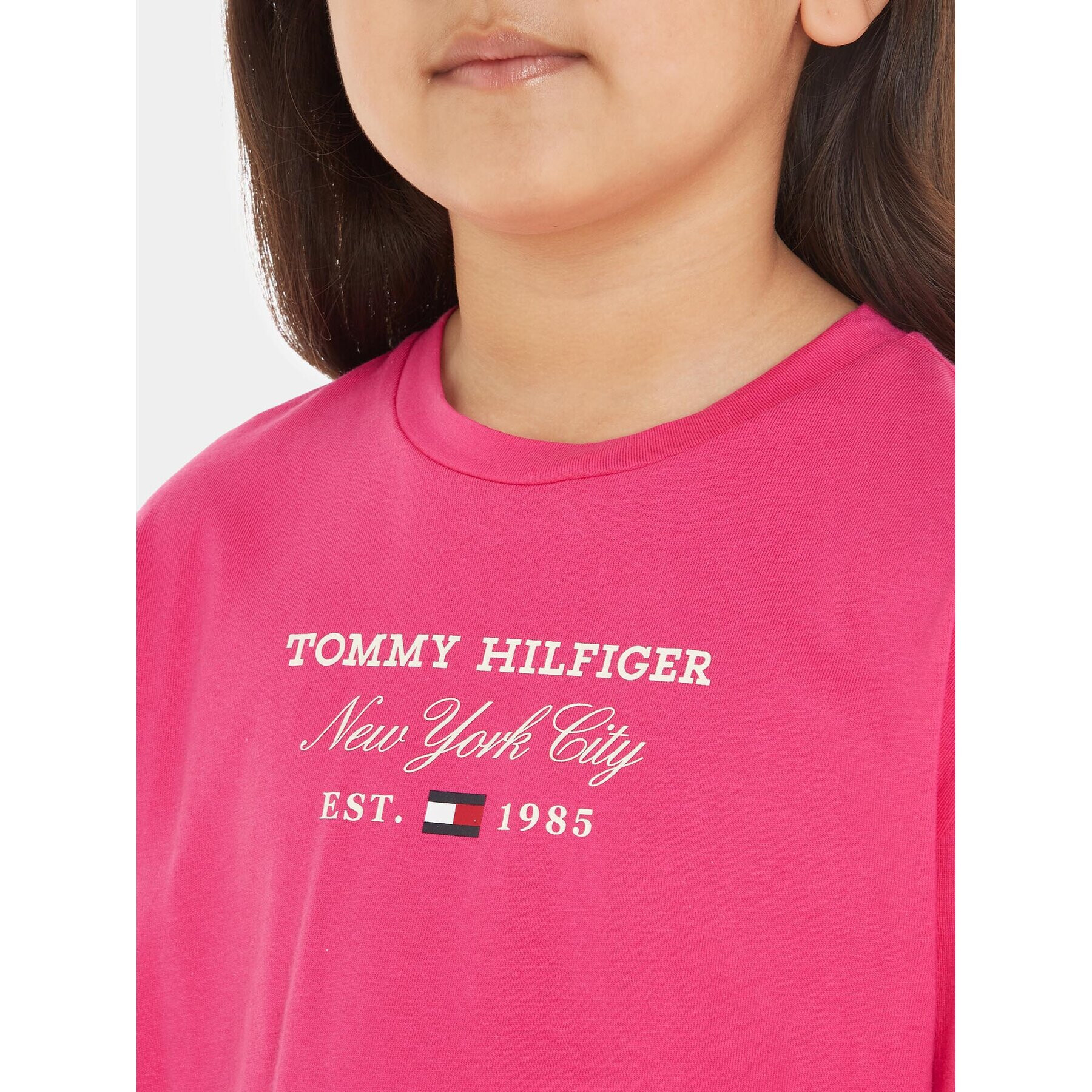 Tommy Hilfiger Halenka KG0KG07643 M Růžová Regular Fit - Pepit.cz