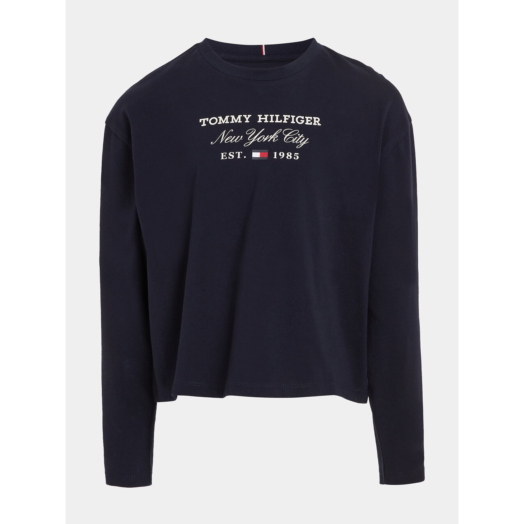 Tommy Hilfiger Halenka KG0KG07643 S Tmavomodrá Regular Fit - Pepit.cz