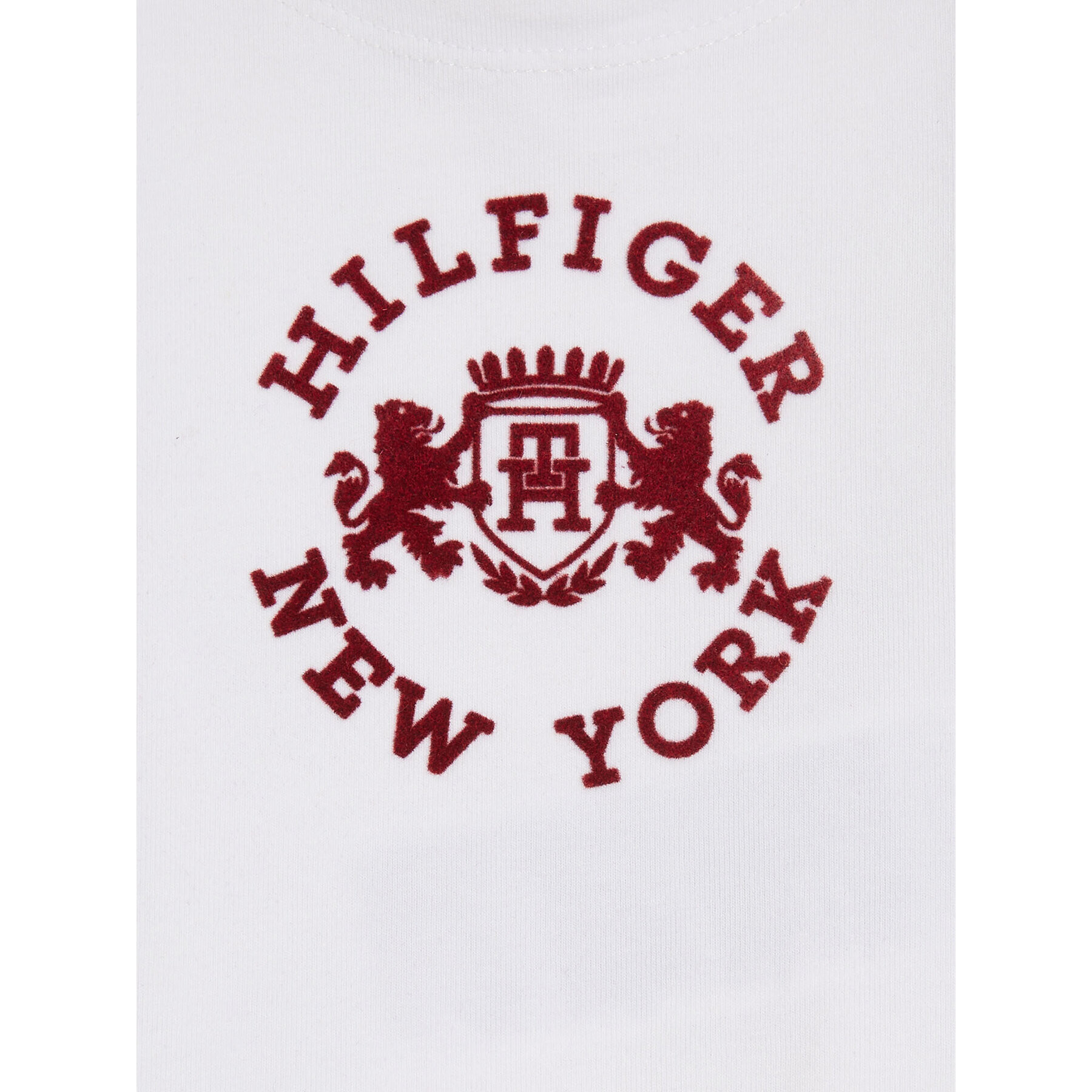 Tommy Hilfiger Halenka KN0KN01714 Bílá Regular Fit - Pepit.cz