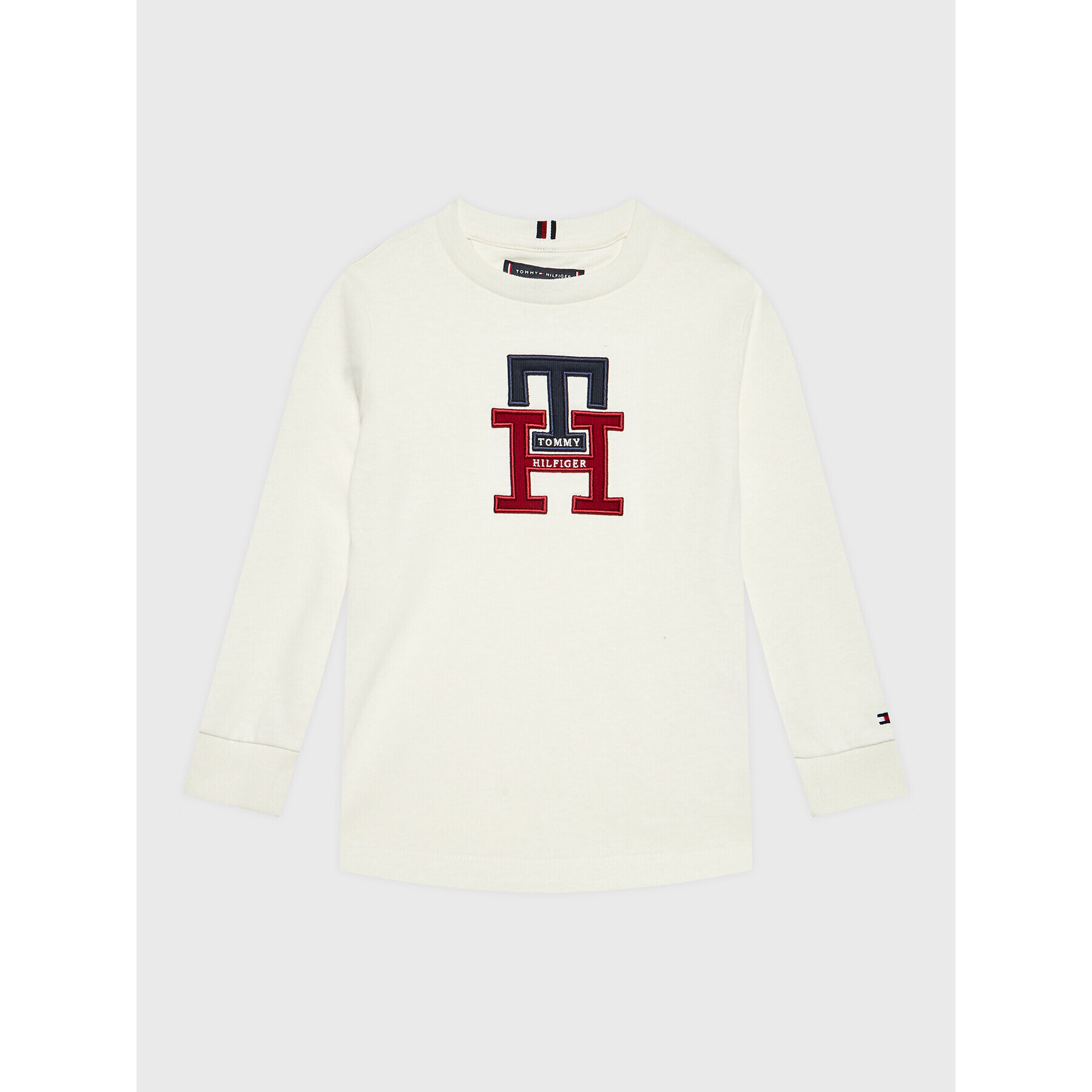 Tommy Hilfiger Halenka Lux Monogram KB0KB07801 M Écru Regular Fit - Pepit.cz