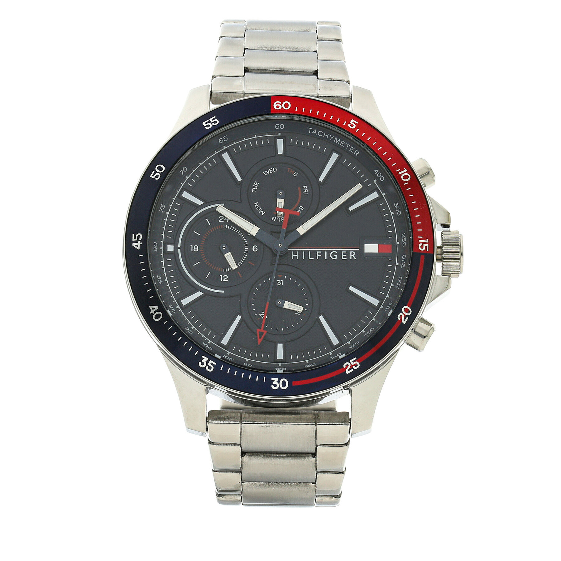 Tommy Hilfiger Hodinky Bank 1791718 Stříbrná - Pepit.cz