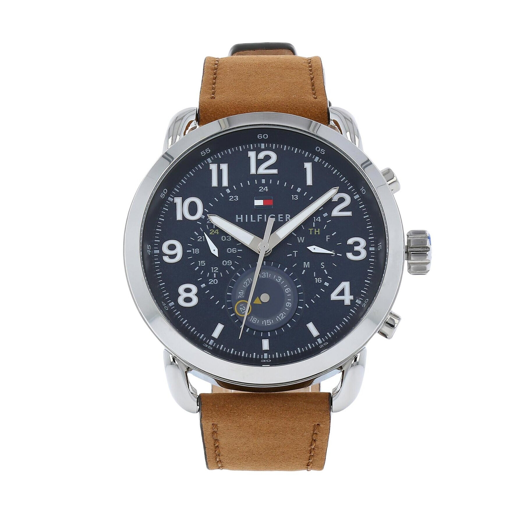 Tommy Hilfiger Hodinky Briggs TH1791424 Hnědá - Pepit.cz