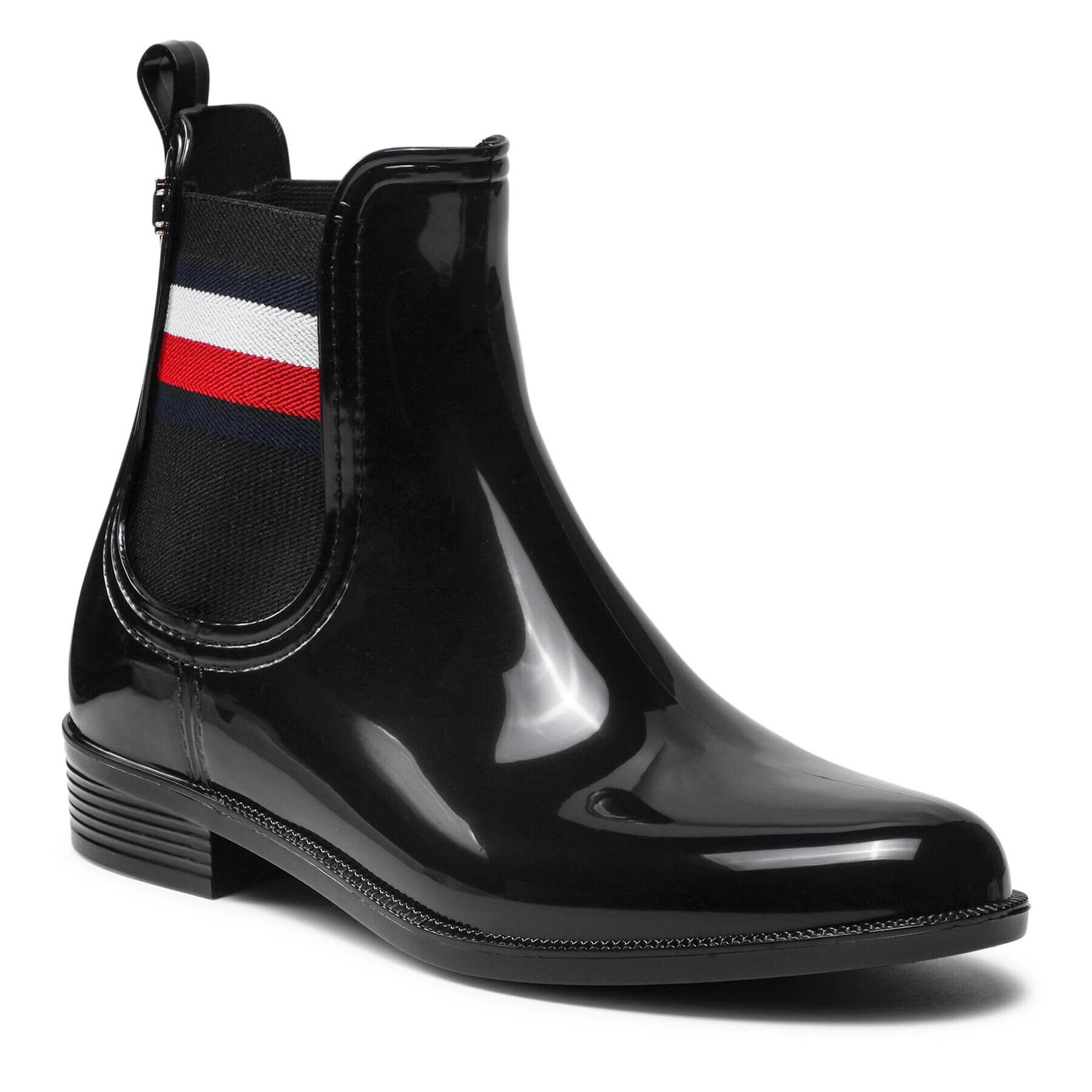 Tommy Hilfiger Holínky Corporate Ribbon Rainbot FW0FW05969 Černá - Pepit.cz