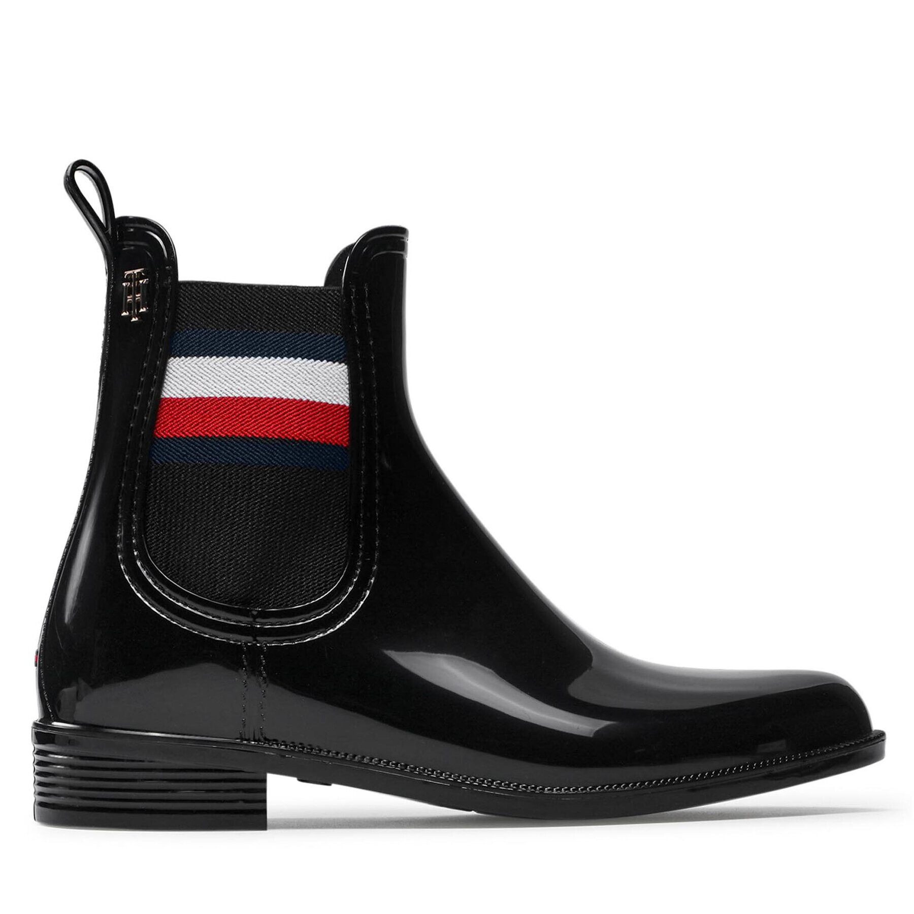 Tommy Hilfiger Holínky Corporate Ribbon Rainbot FW0FW05969 Černá - Pepit.cz